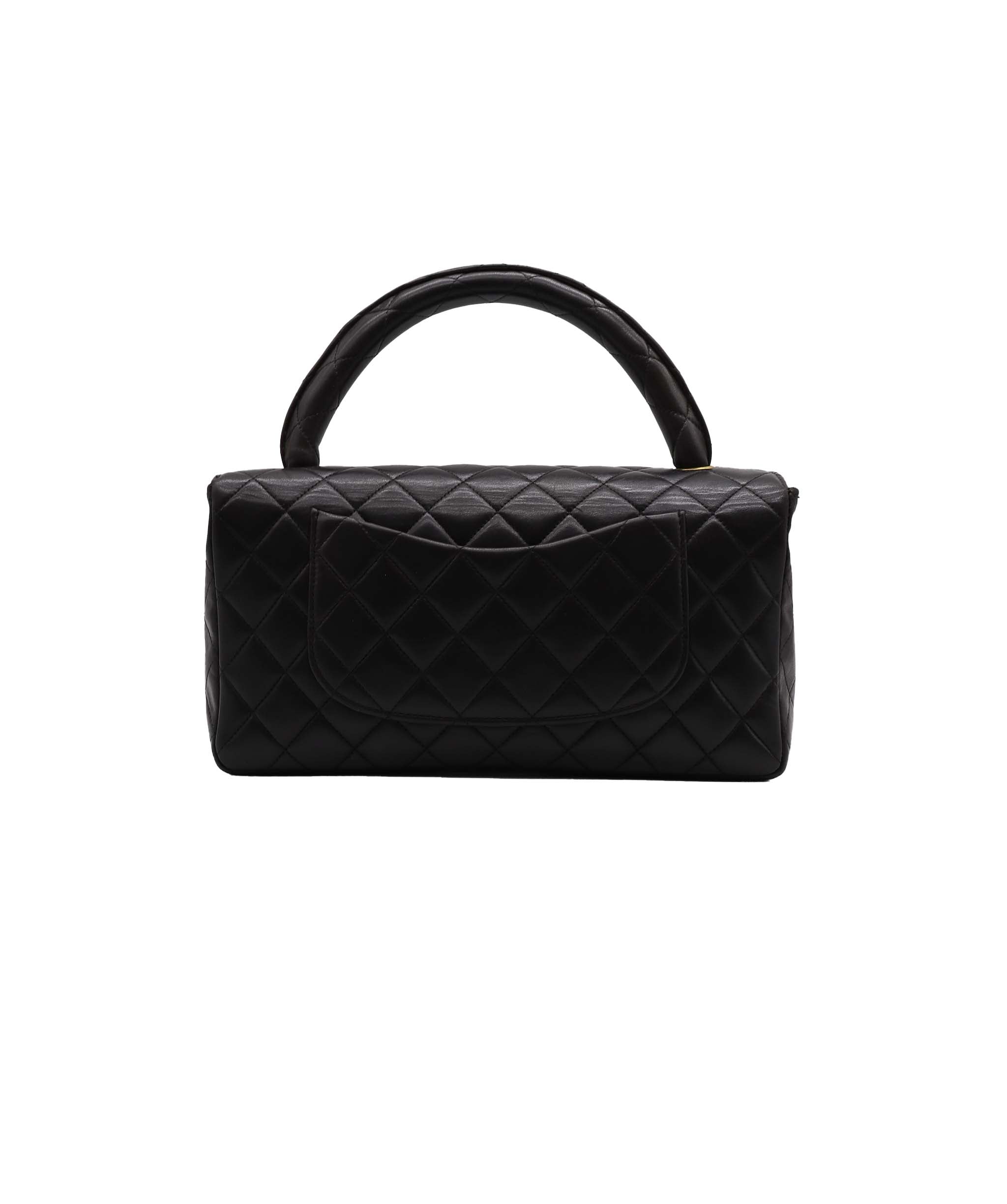 Chanel Chanel Mom Bag w/ Hook Lamb GHW Black DXBS2372