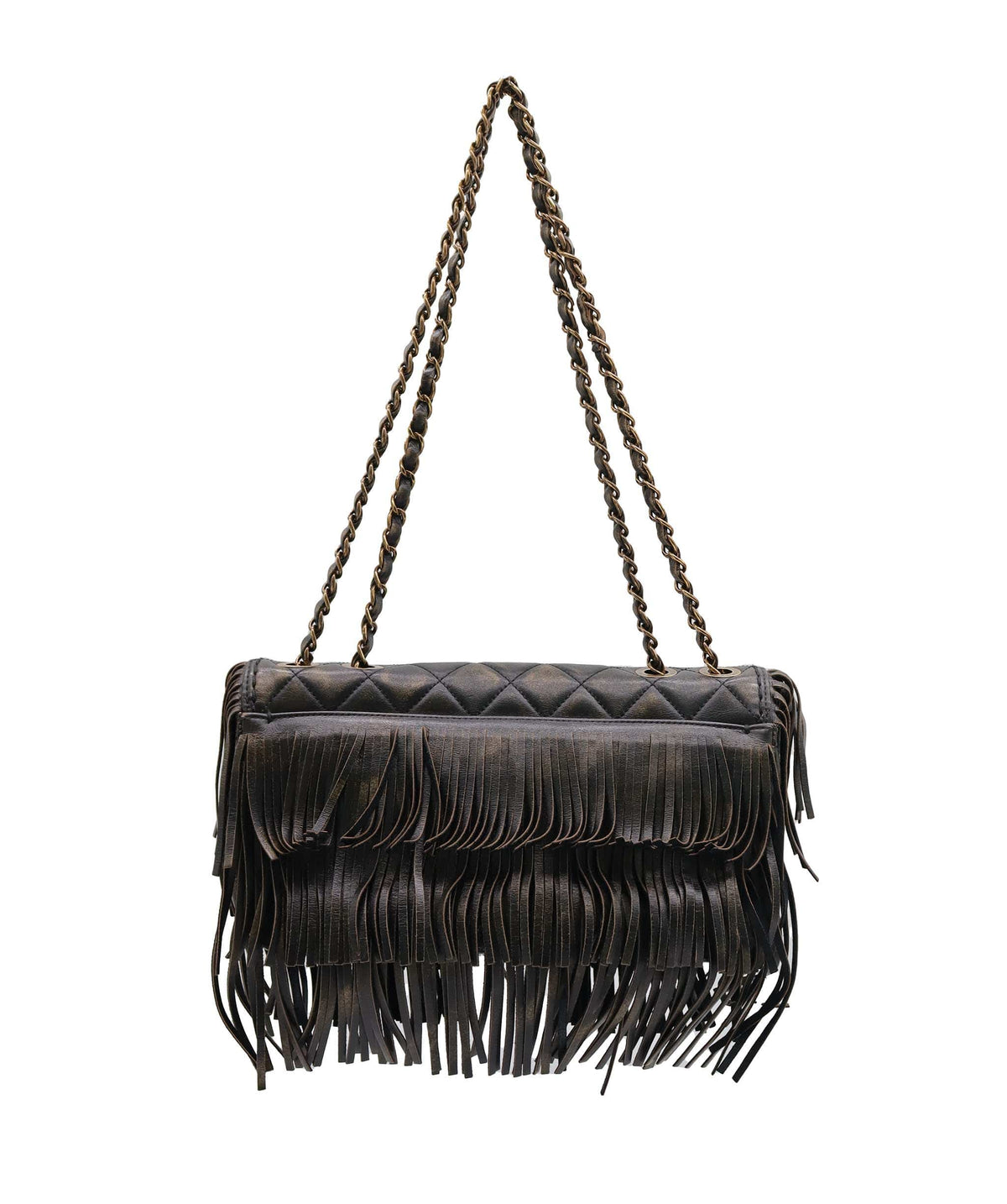 Chanel CHANEL PARIS DALLAS FRINGE FLAP DXBS6741