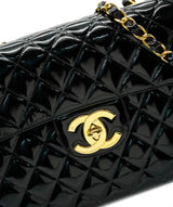 Chanel Chanel Patent Vintage Jumbo GHW ALC1048