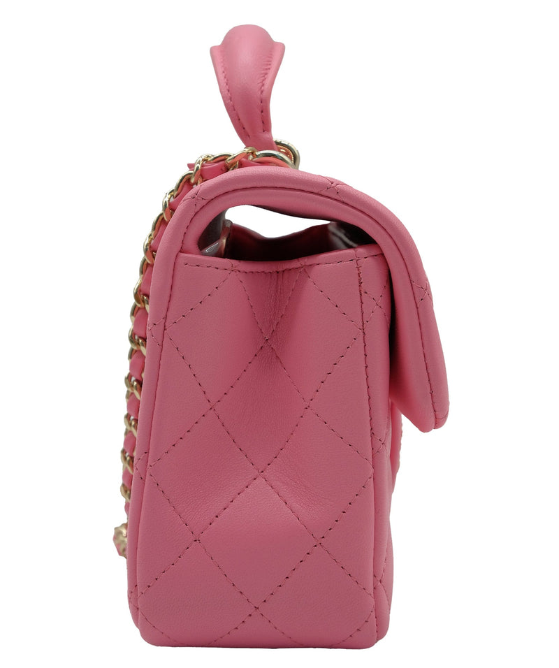 Chanel Pink Mini Rectangle Top Handle RJC2886 – LuxuryPromise
