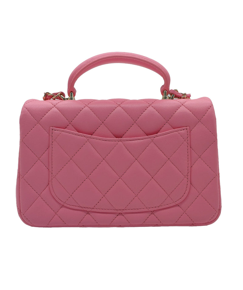Chanel Pink Mini Rectangle Top Handle RJC2886 – LuxuryPromise