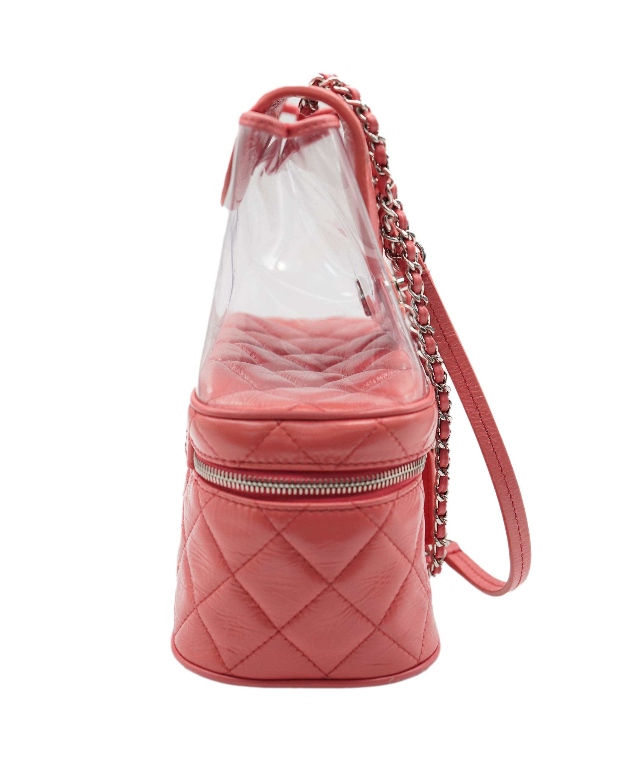 Chanel chanel pink/pvc bag AVC1229