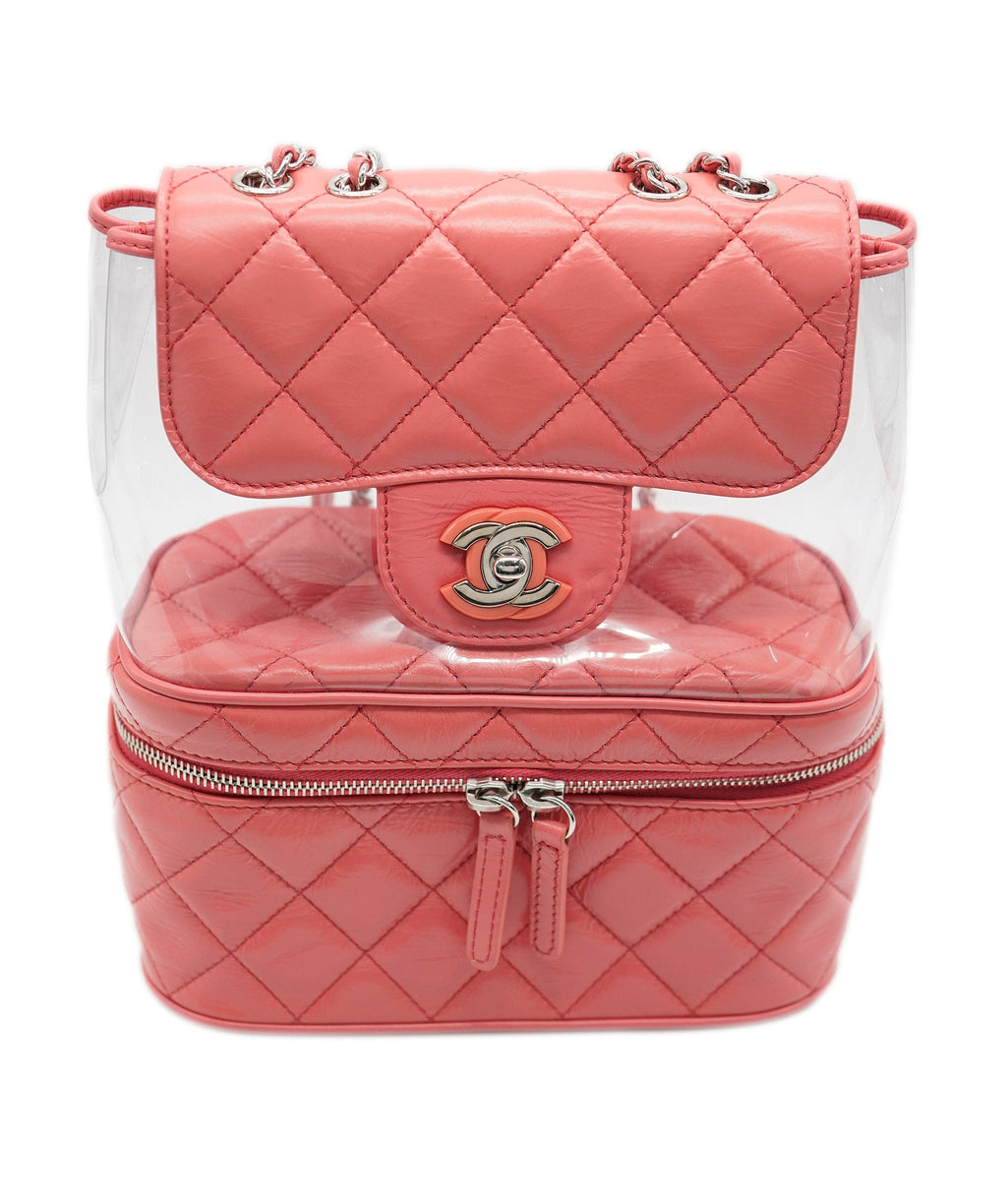 chanel pink/pvc bag AVC1229 – LuxuryPromise