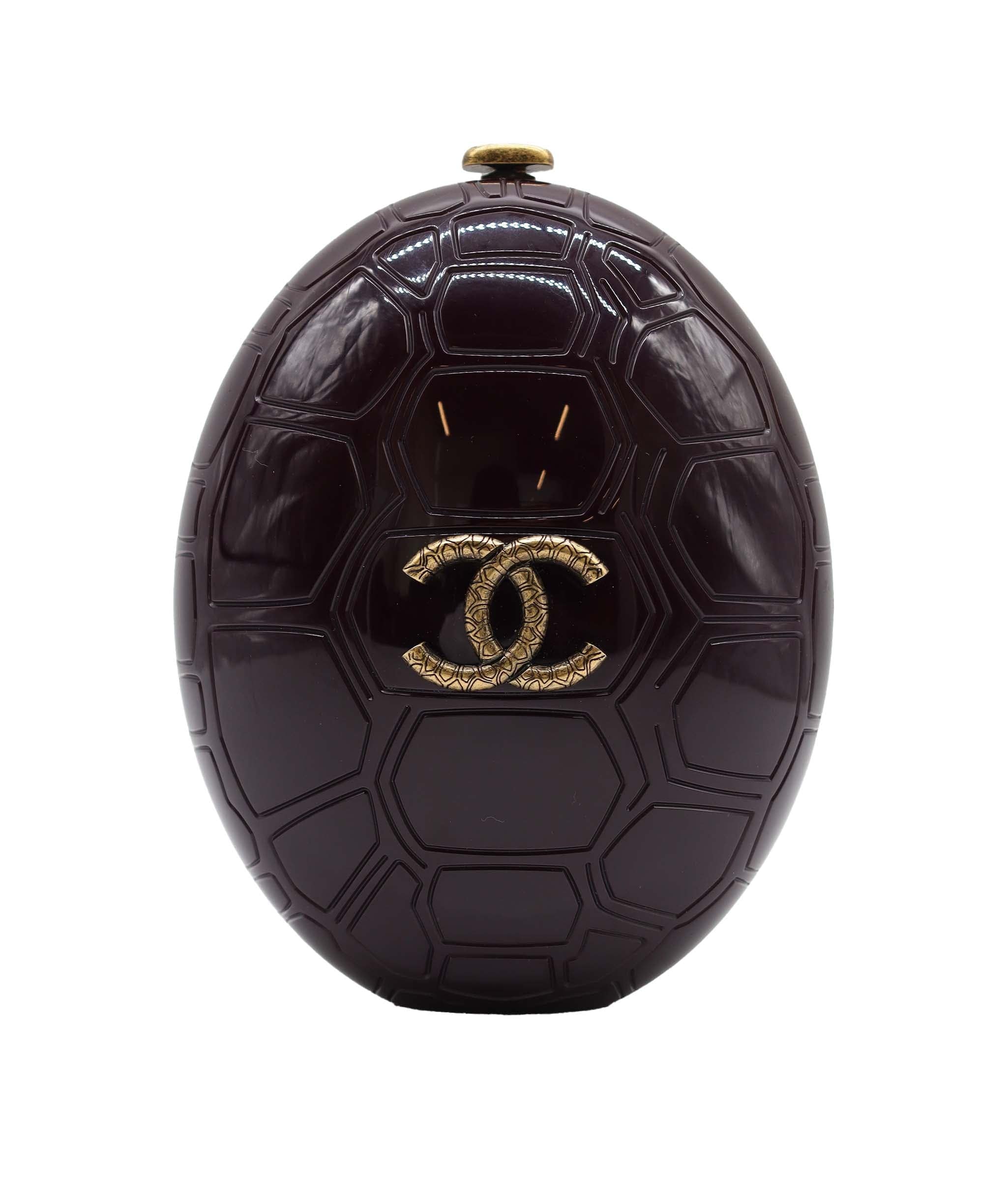 Chanel Chanel Purple Tortoise Minaudiere DXBS3352