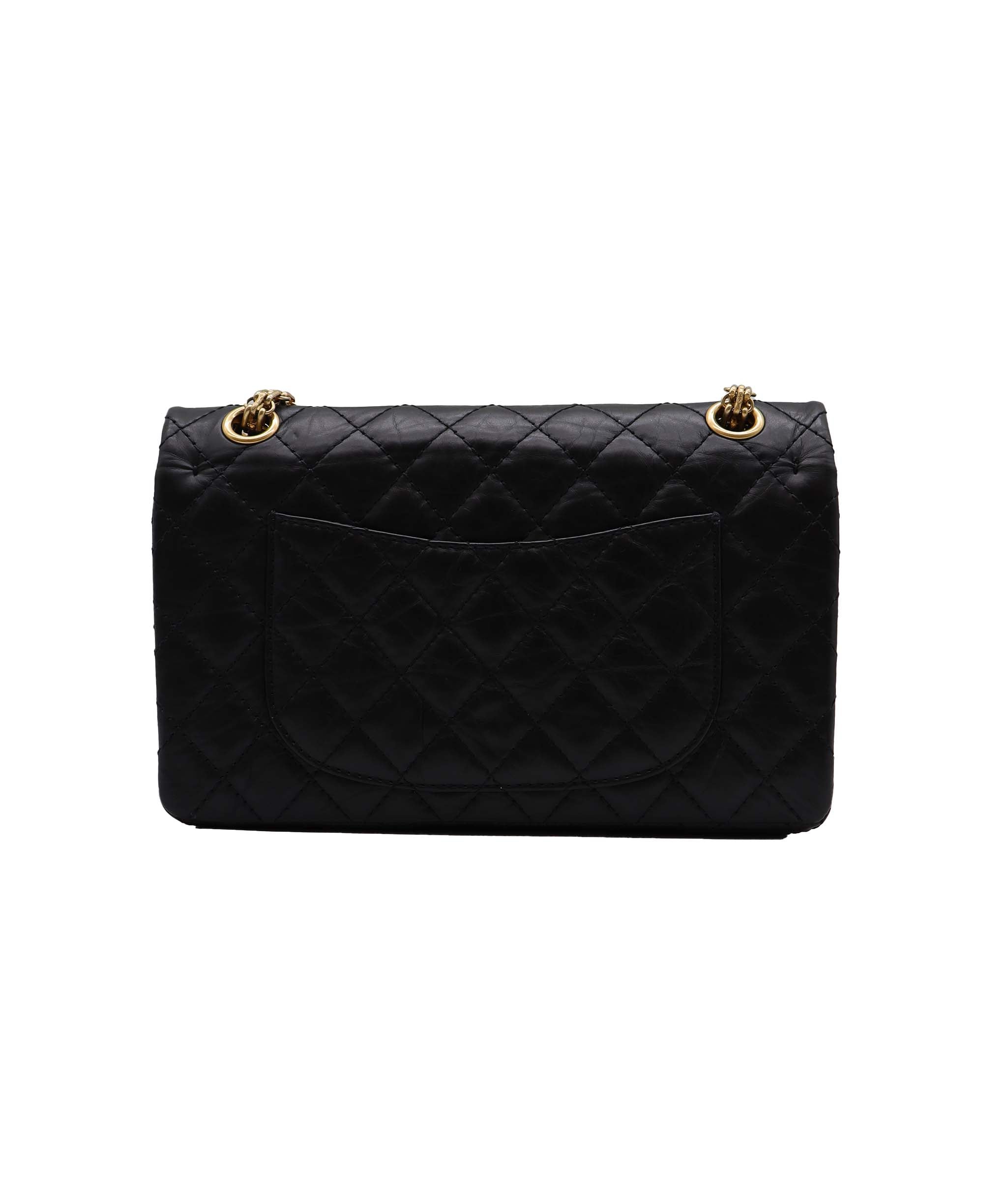 Chanel Chanel Re Issue Small Calf GHW Black DXBS2346