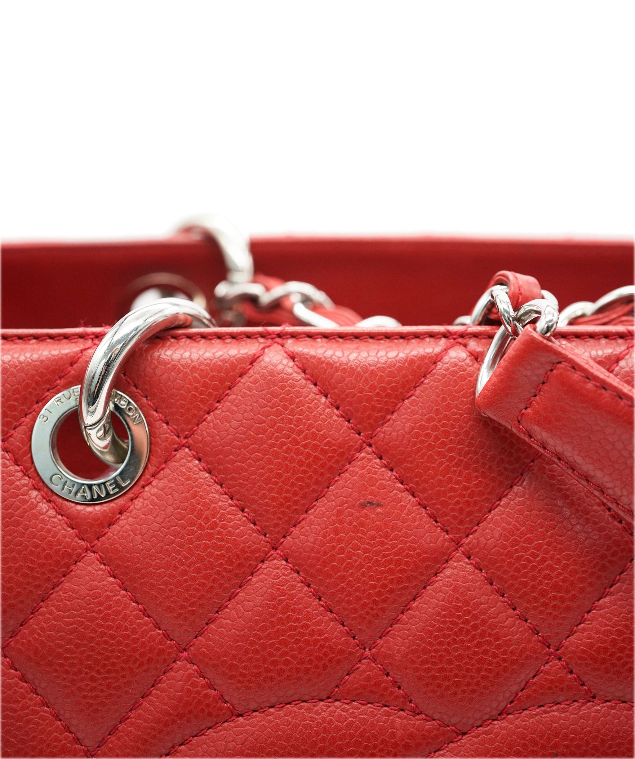 Chanel Chanel red caviar SHW GST AVC2106