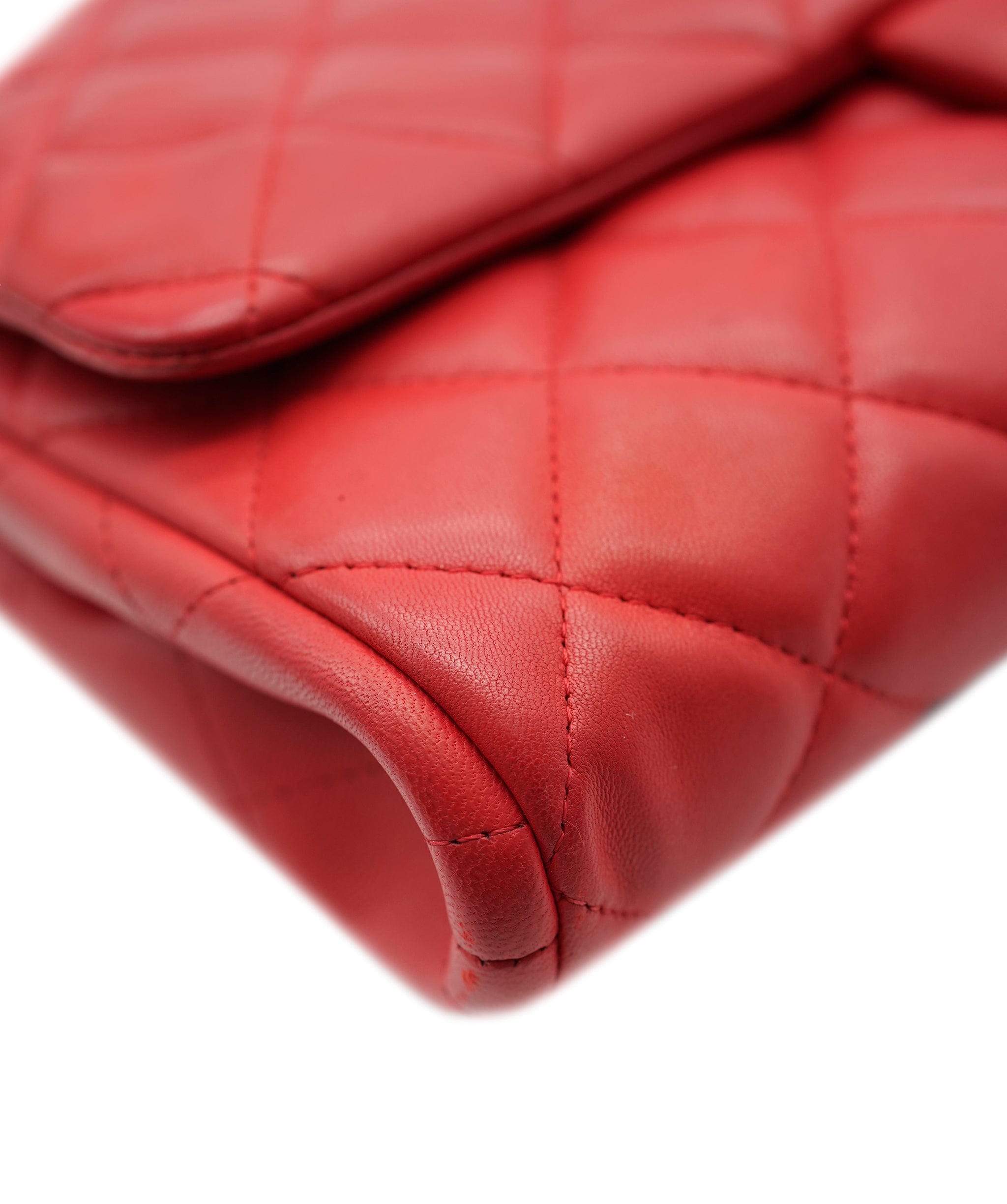 Chanel Chanel Red Clutch Shoulder Bag  ALC1257