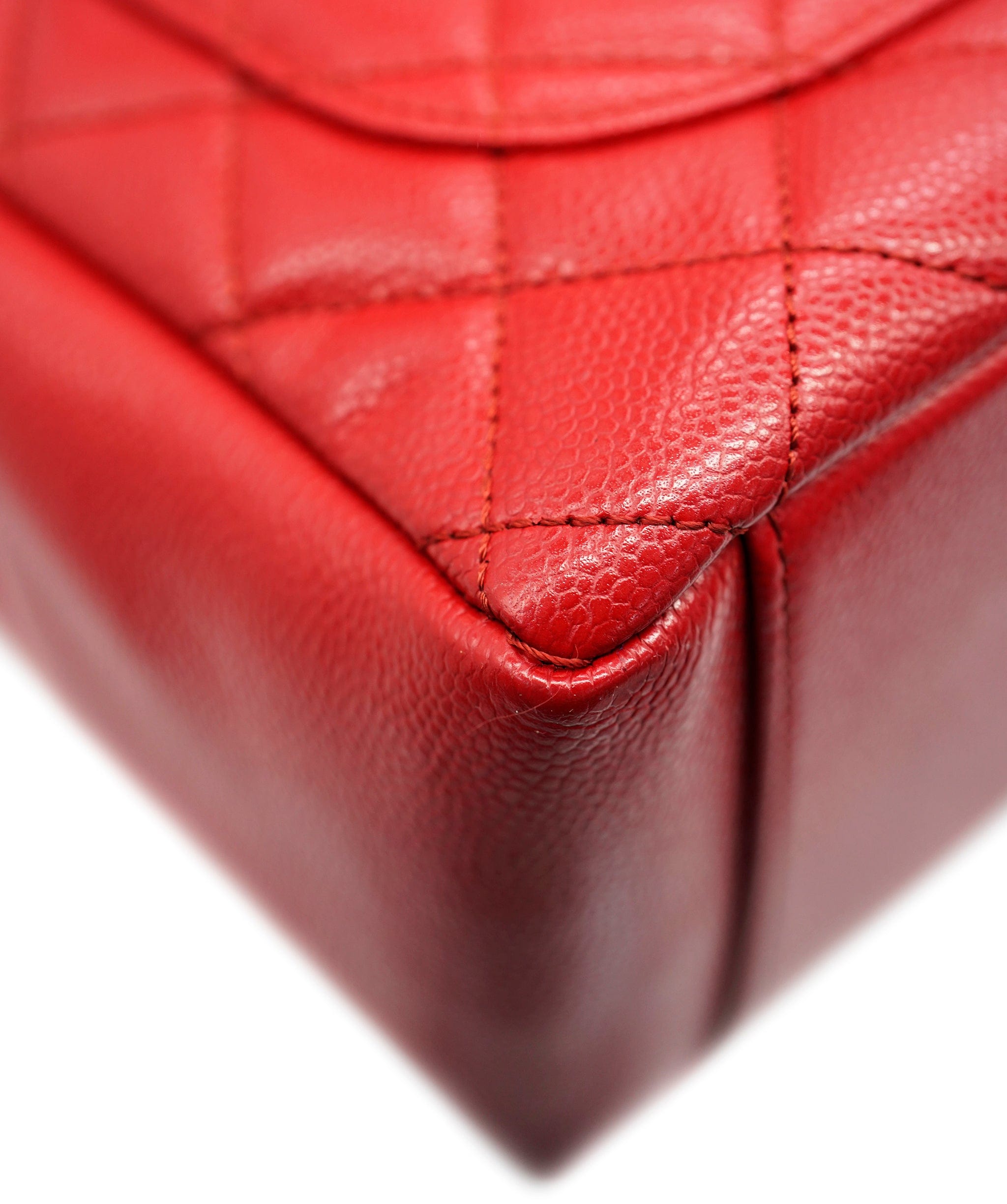 Chanel Chanel Red GST Caviar with GHW  ALC2179