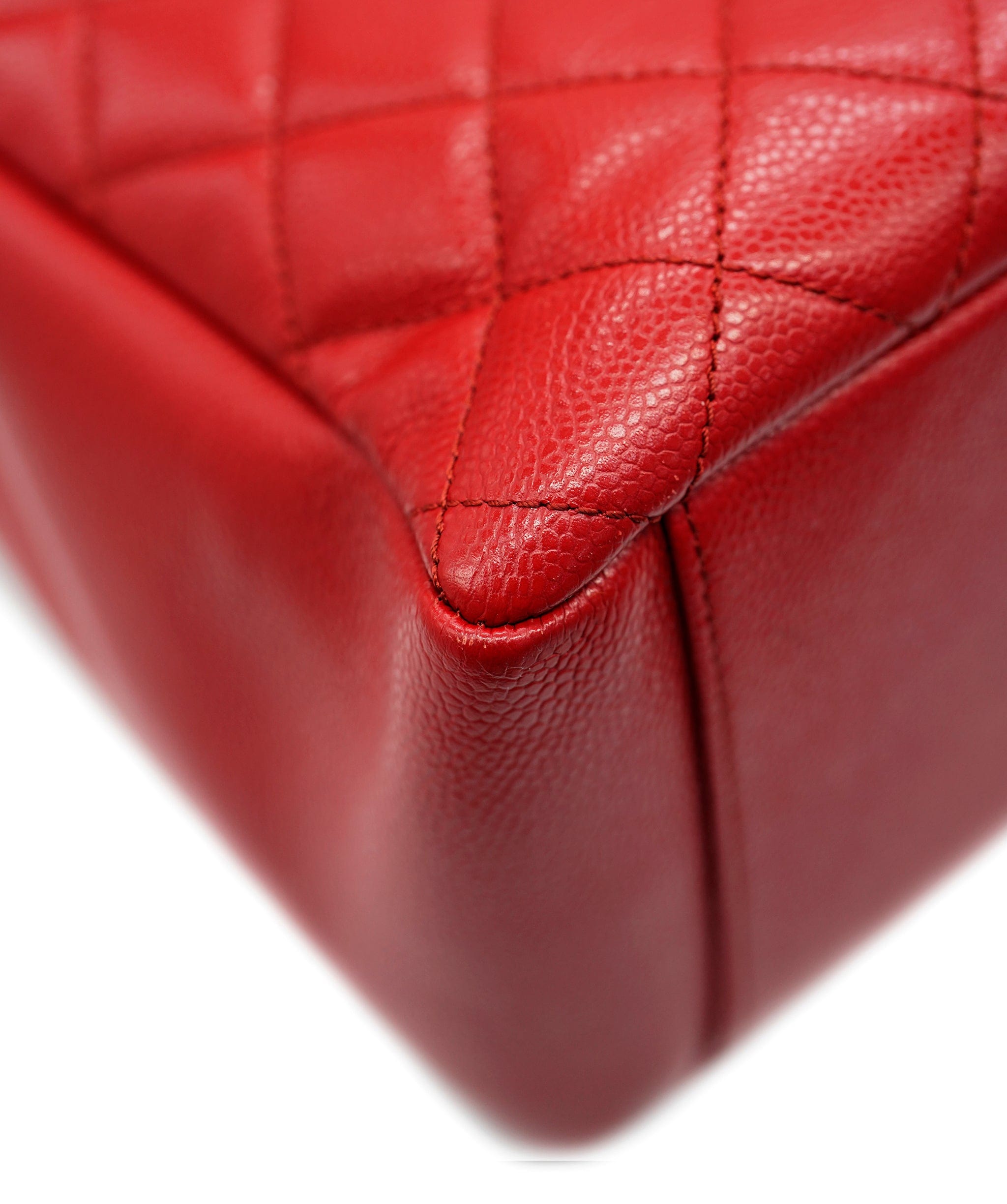 Chanel Chanel Red GST Caviar with GHW  ALC2179