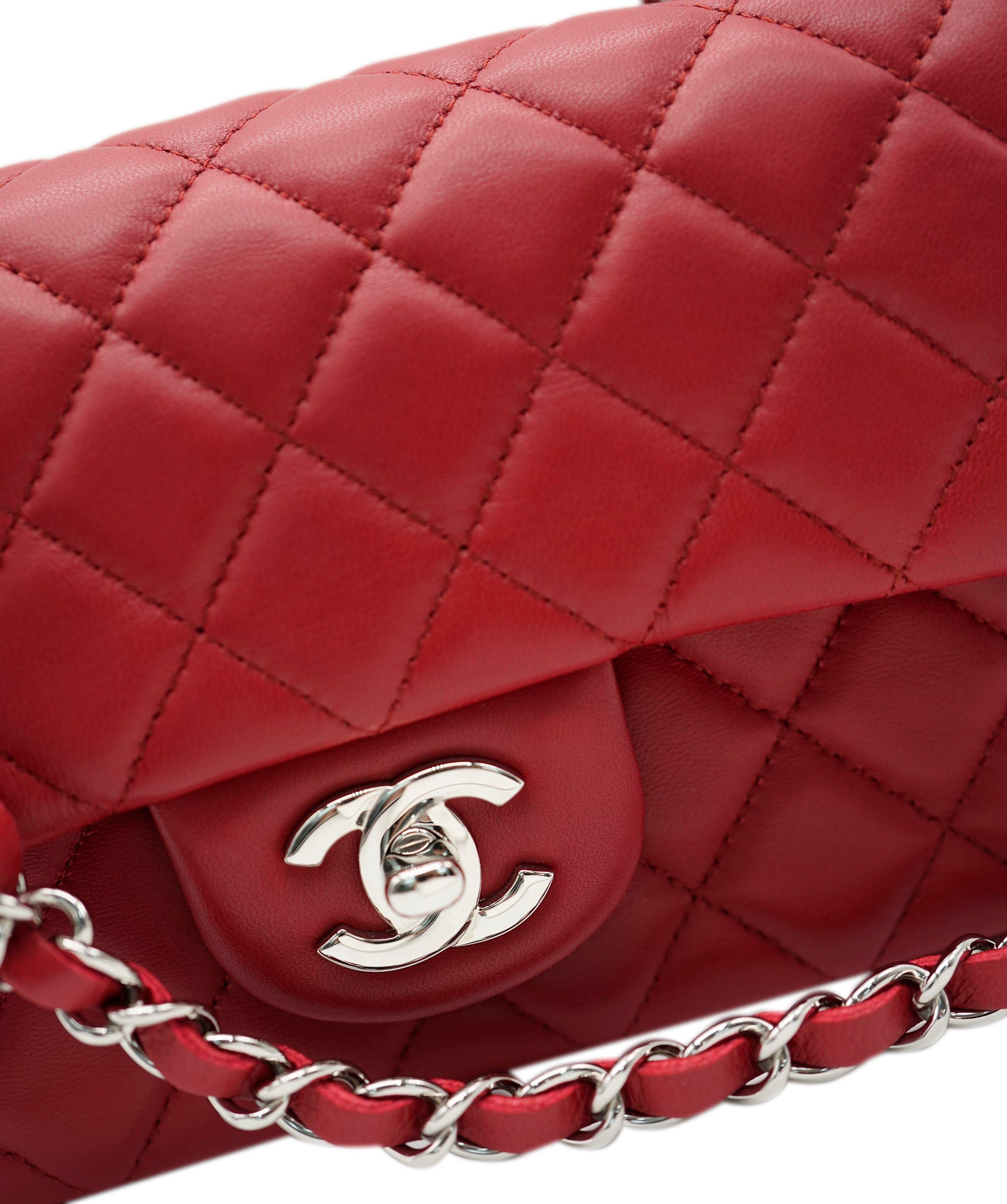 Chanel Chanel Red Top Crossbody ASL8205