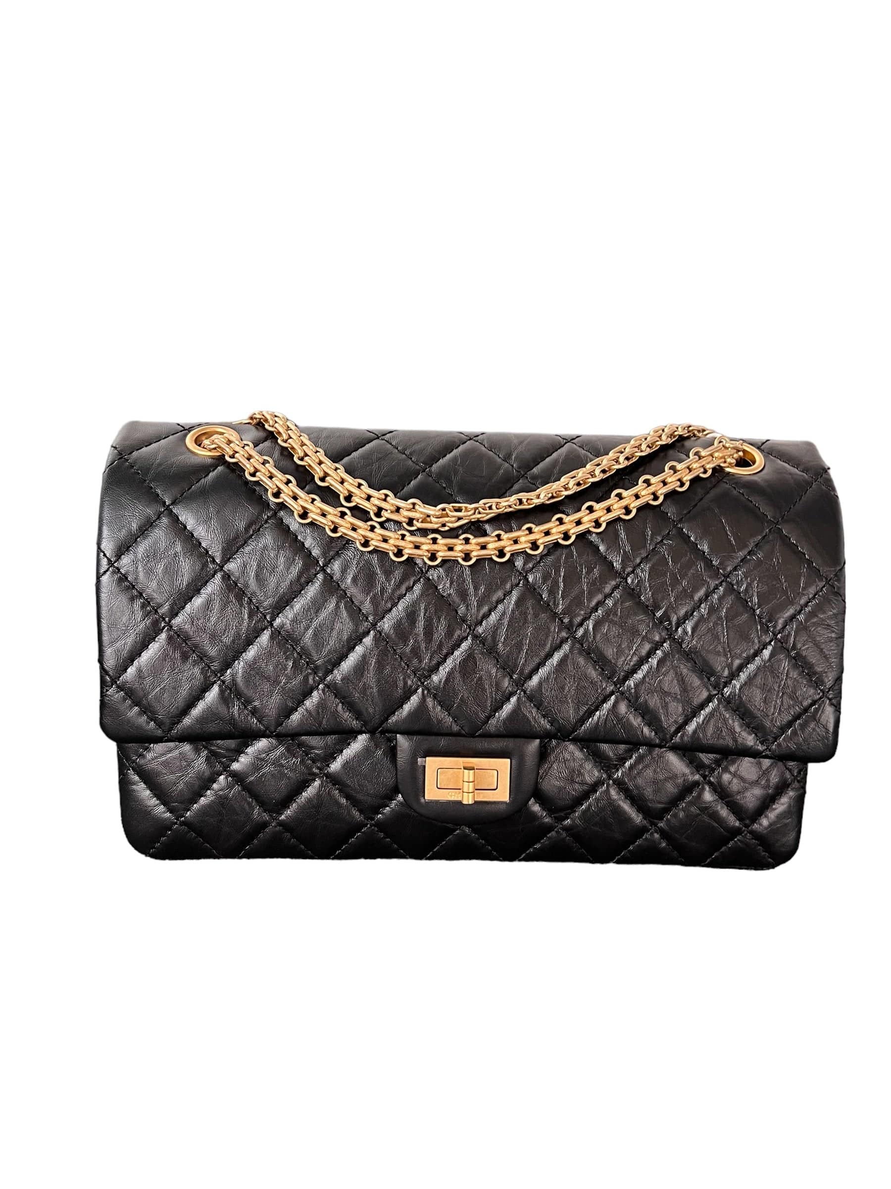 Chanel Chanel Reissue Medium Black GHW SYCY215