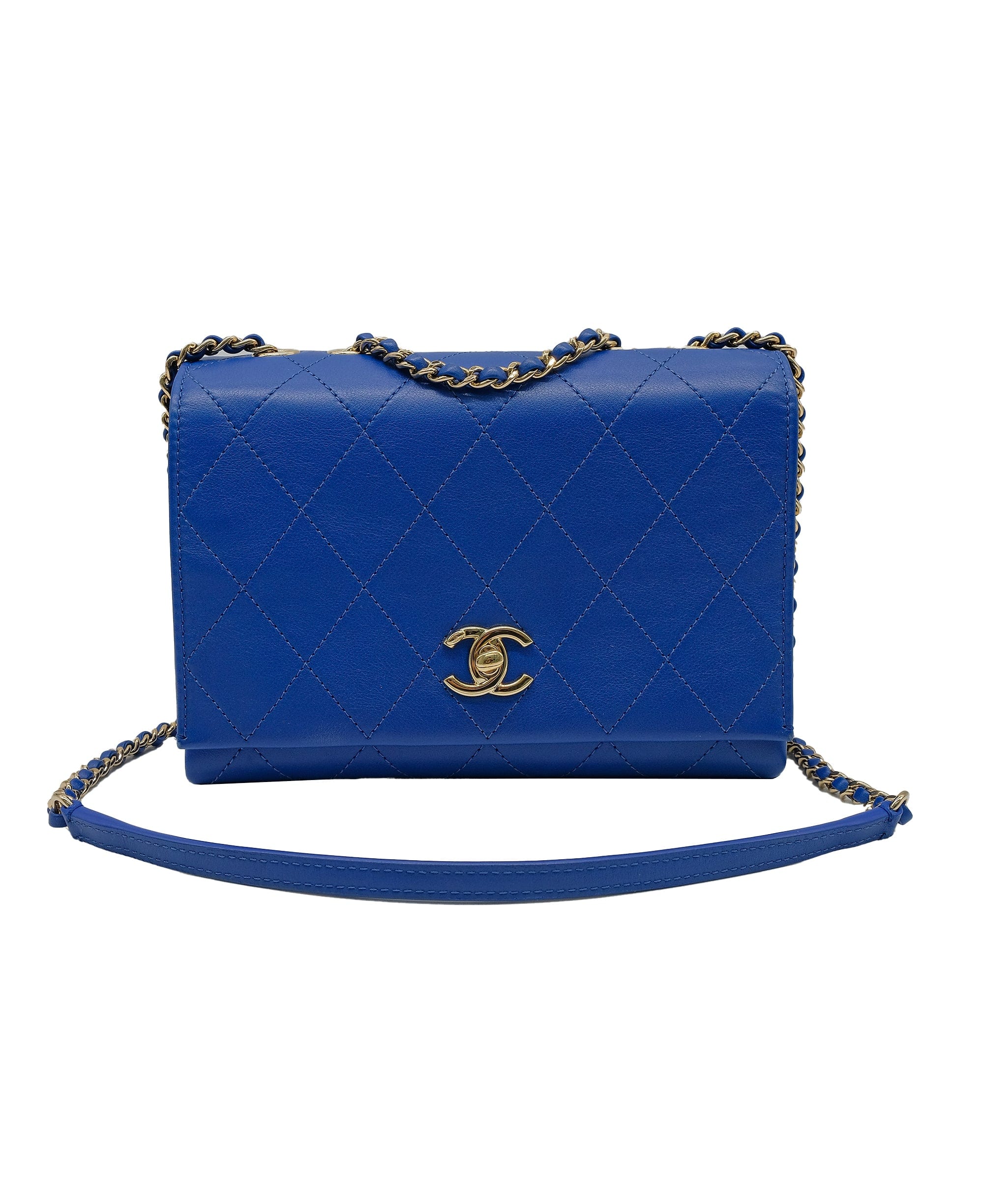 Chanel Chanel Royal Blue Crossbody Bag RJC3753