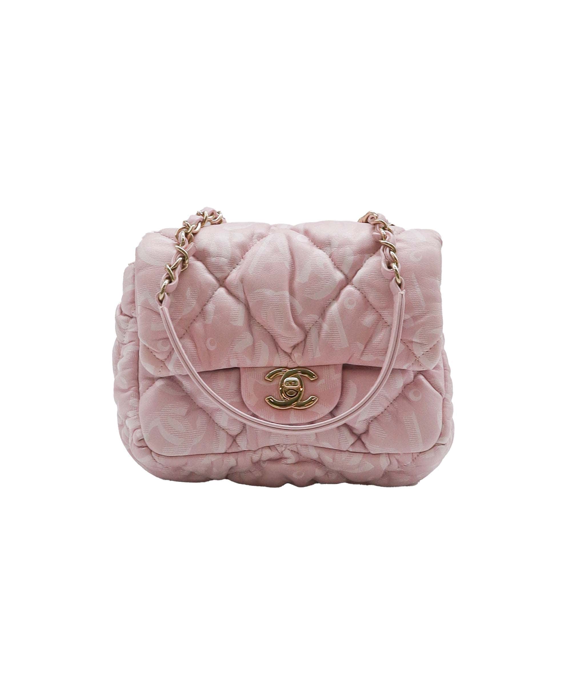 Chanel Chanel Sakura Pink Bubble Flap Lambskin LGHW SYL1126