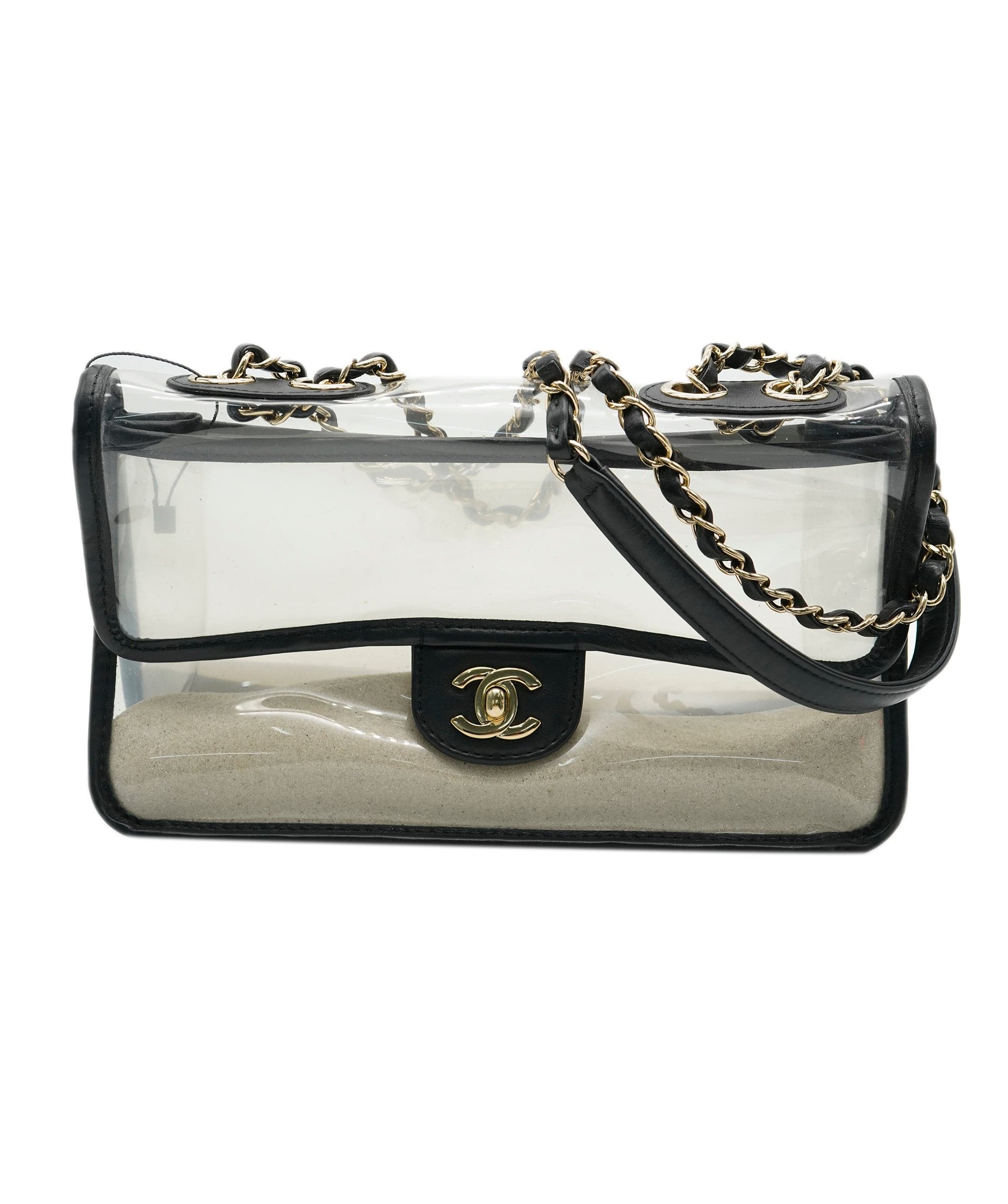 Chanel Chanel Sand by the Sea PVC Flap Bag  ALL0658