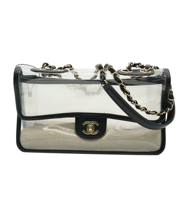 Chanel Chanel Sand by the Sea PVC Flap Bag  ALL0658