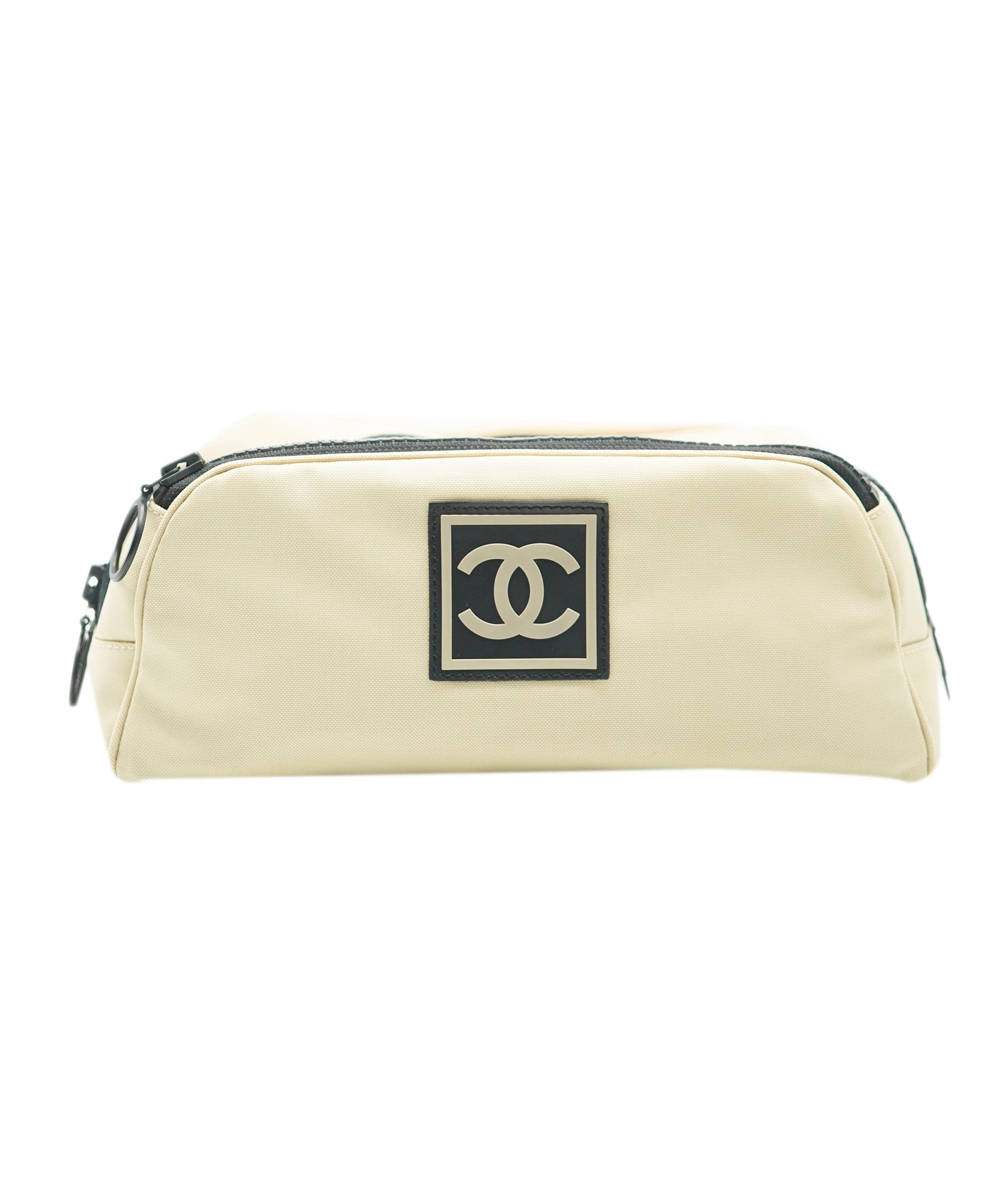 Chanel Chanel Sport Clutch Bag Beige  ASL10586