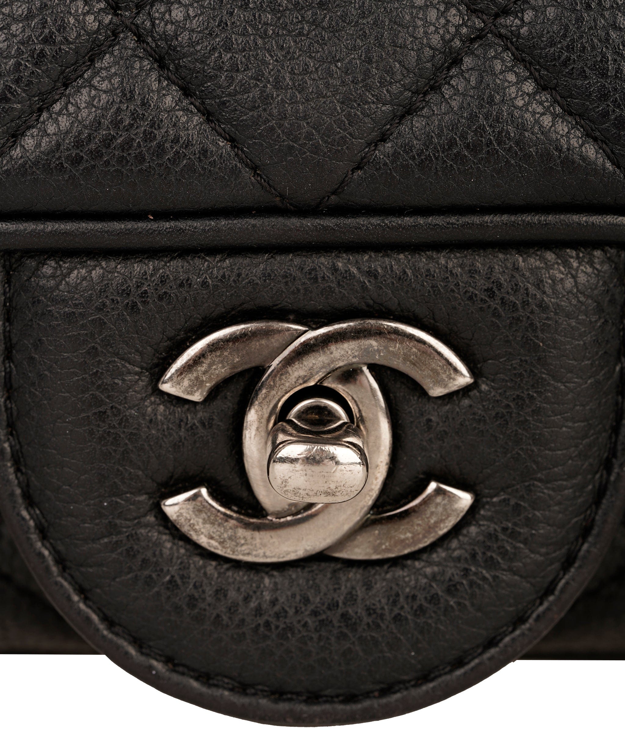 Chanel Chanel Timeless/Boy 26cm caviar black shw bag - APC0024