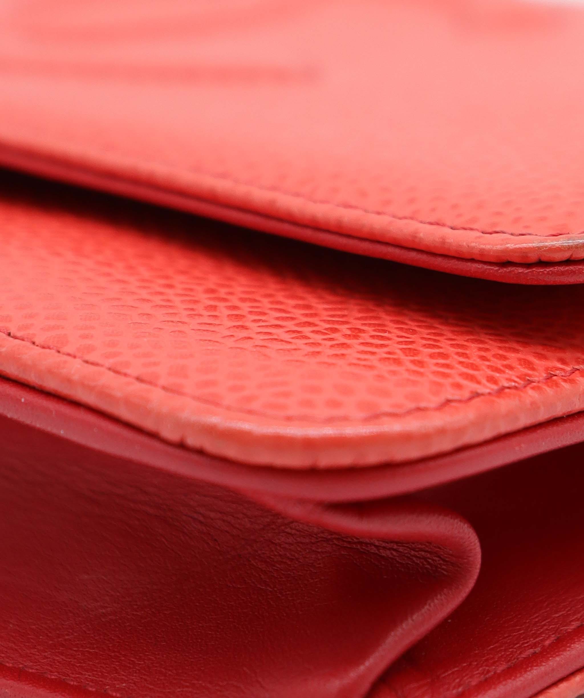 Chanel Chanel Timeless CC WOC Red Caviar SHW #17 SKC2005