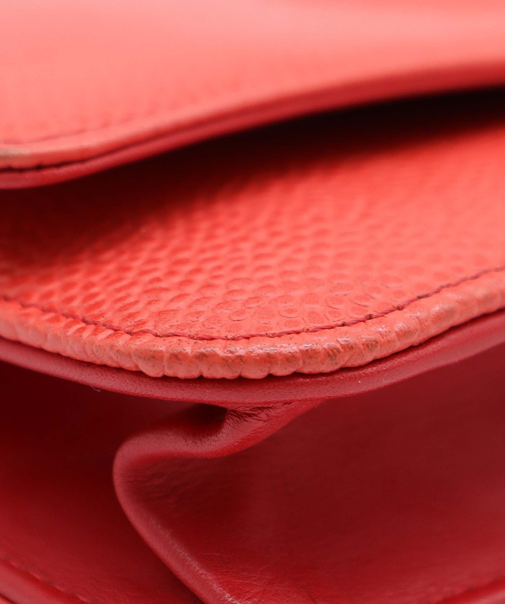 Chanel Chanel Timeless CC WOC Red Caviar SHW #17 SKC2005