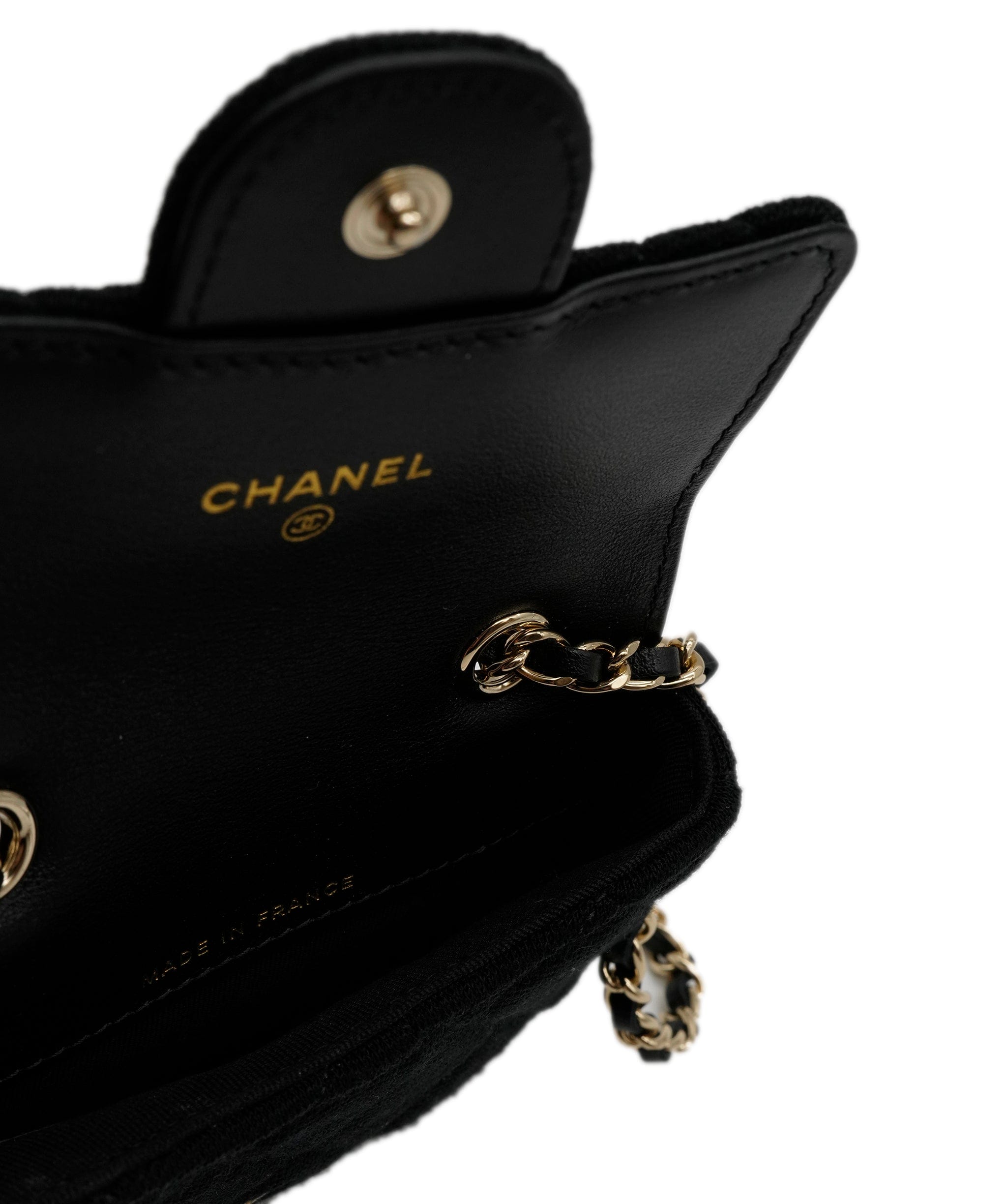 Chanel Chanel Timeless Mini Belt Bag Black with GHW - ALL0384