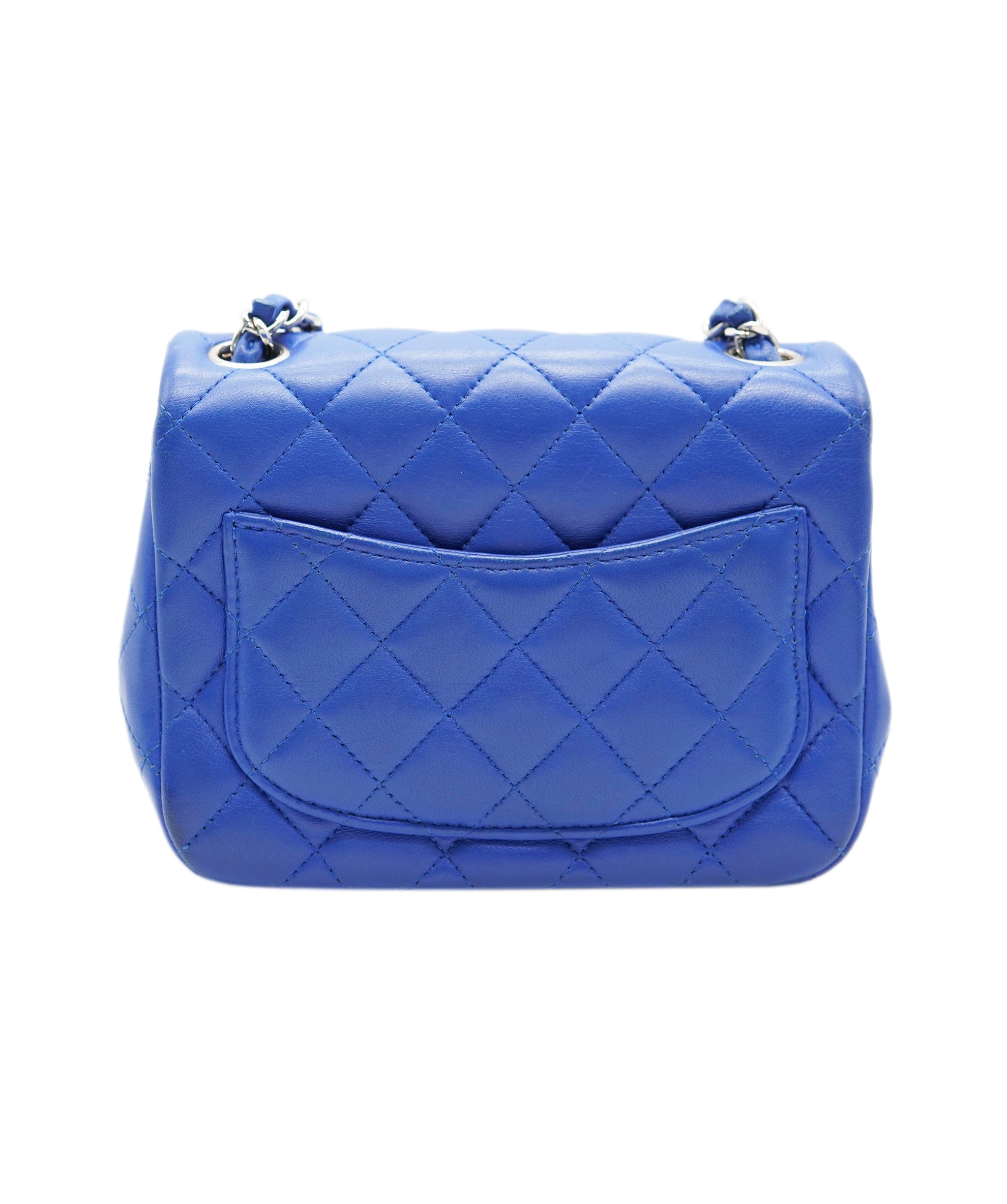 Chanel Chanel Timeless Mini Square blue shw ALC1199