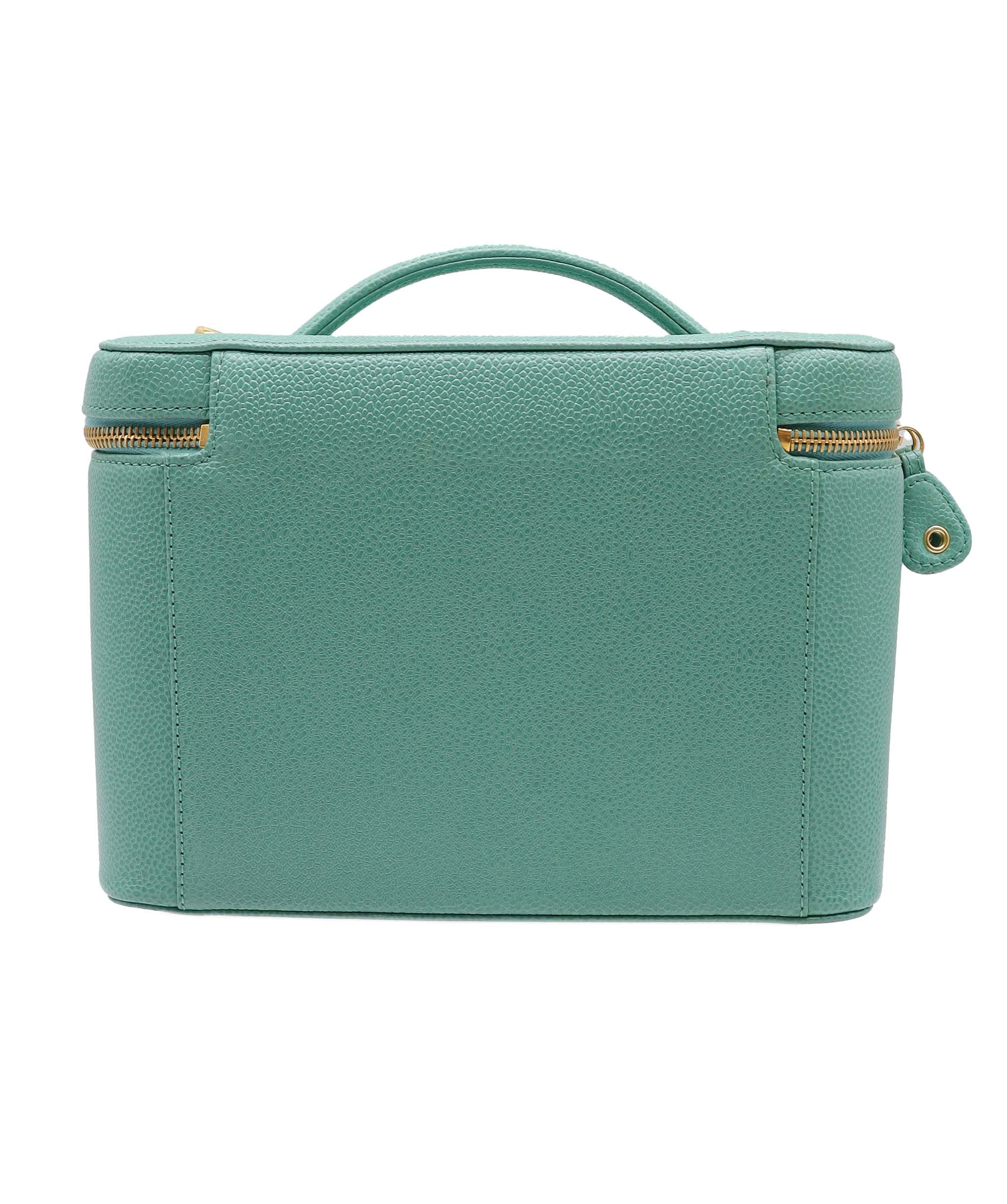 Chanel Chanel Vanity 2way Teal Caviar C24123283 ASC5920