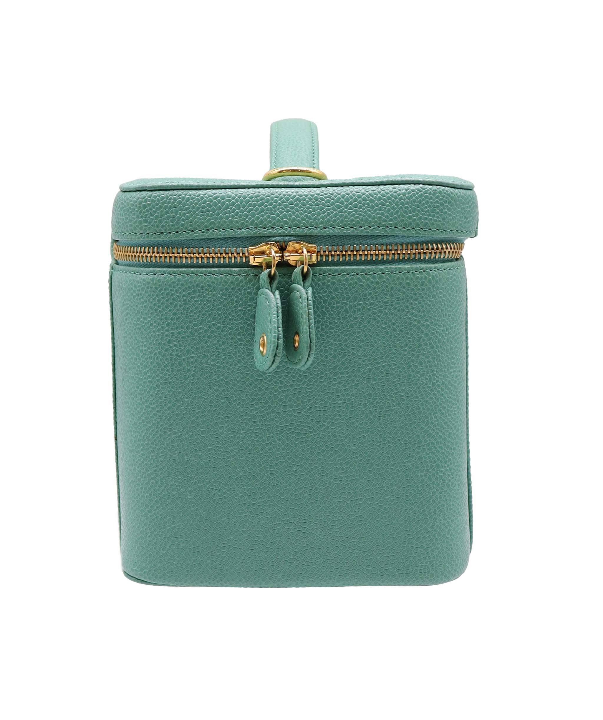 Chanel Chanel Vanity 2way Teal Caviar C24123283 ASC5920