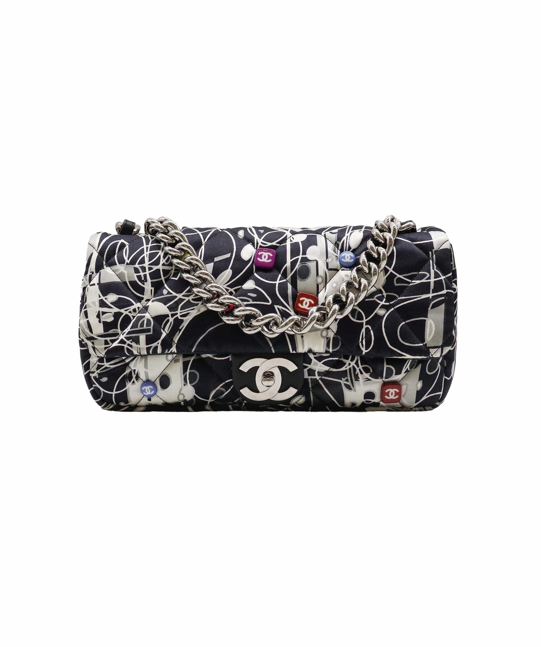 Chanel Chanel Vinatge Beads Chain Shoulder Bag Multicolour  NYLON SHW 90216083 DXBS1398