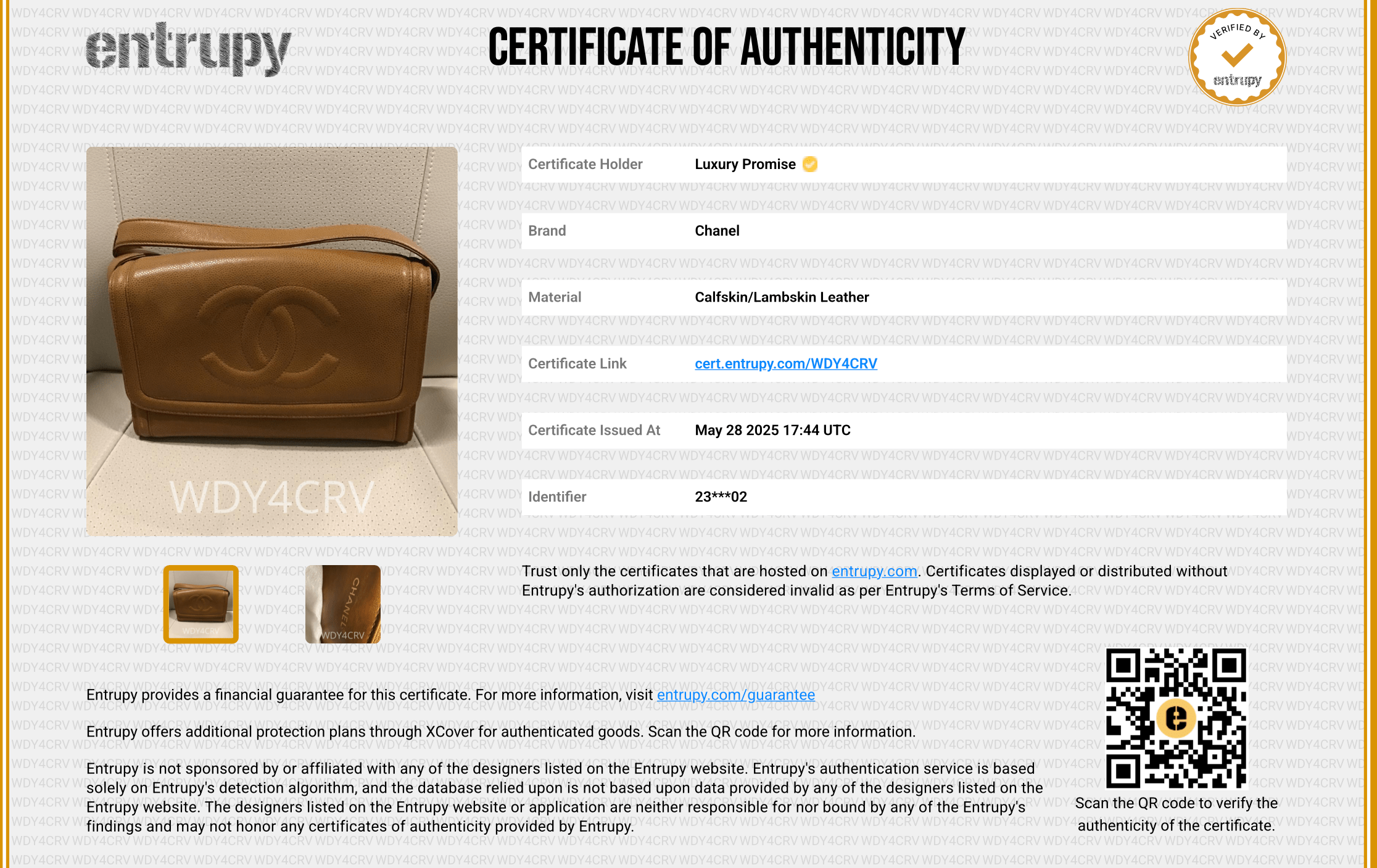 Chanel CHANEL VINTAGE BIG COCO SHOULDER BAG CAMEL CAVIAR SKIN 90234745 DBXS3590