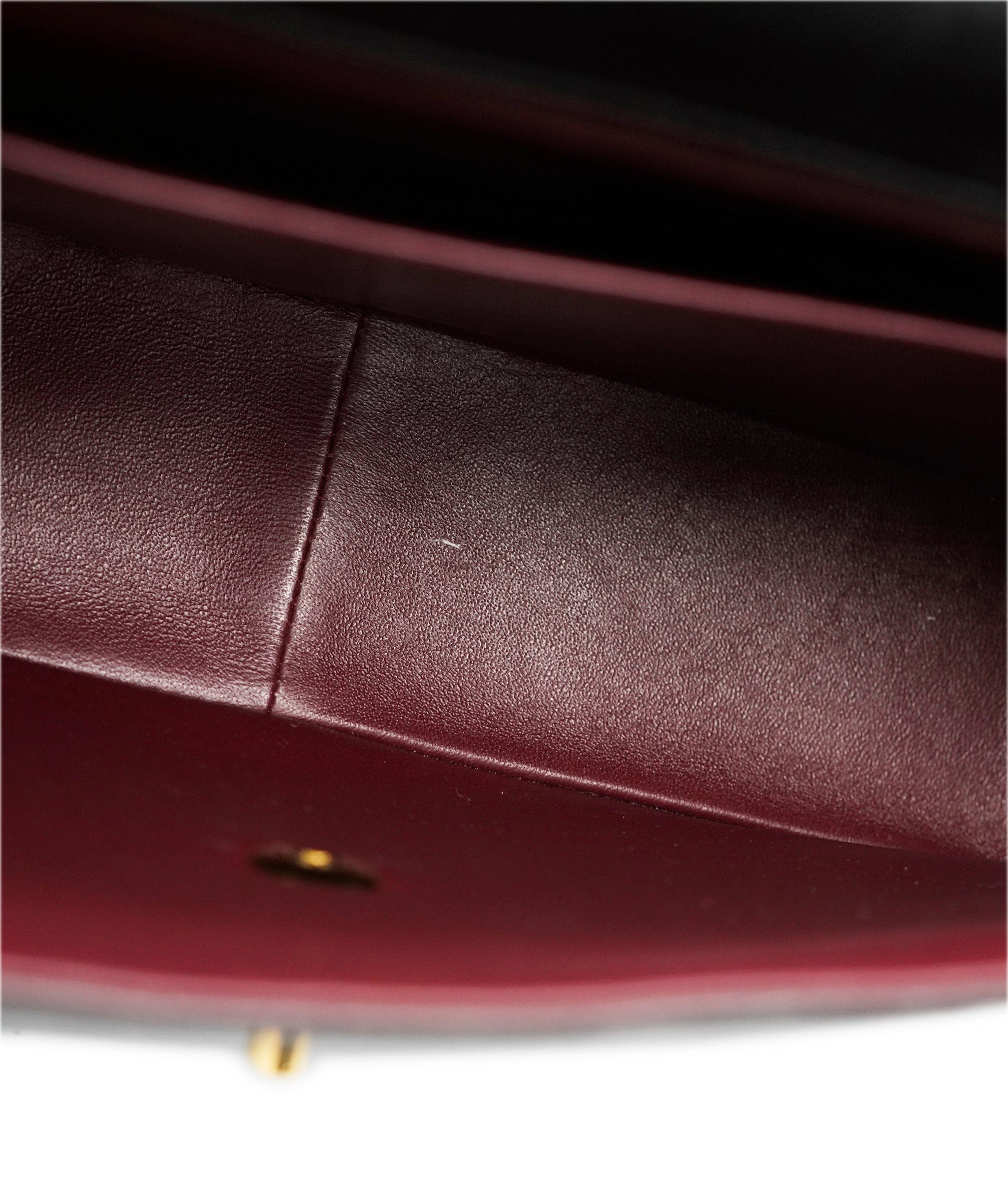 Chanel Chanel Vintage Black Lambskin Maxi XL Bag GHW ALL0933