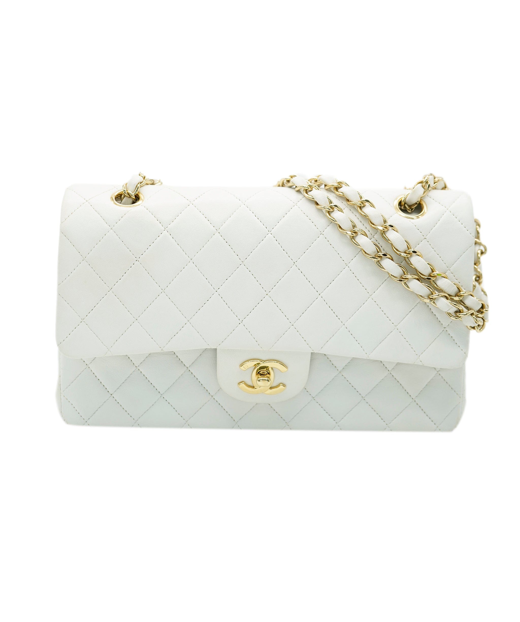 Chanel Chanel Vintage Medium White Classic Flap DBXS0028