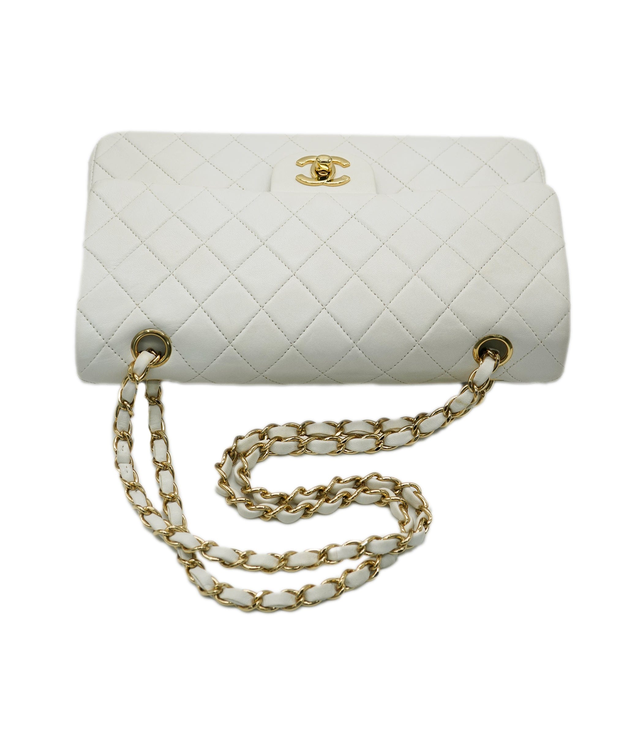 Chanel Chanel Vintage Medium White Classic Flap DBXS0028