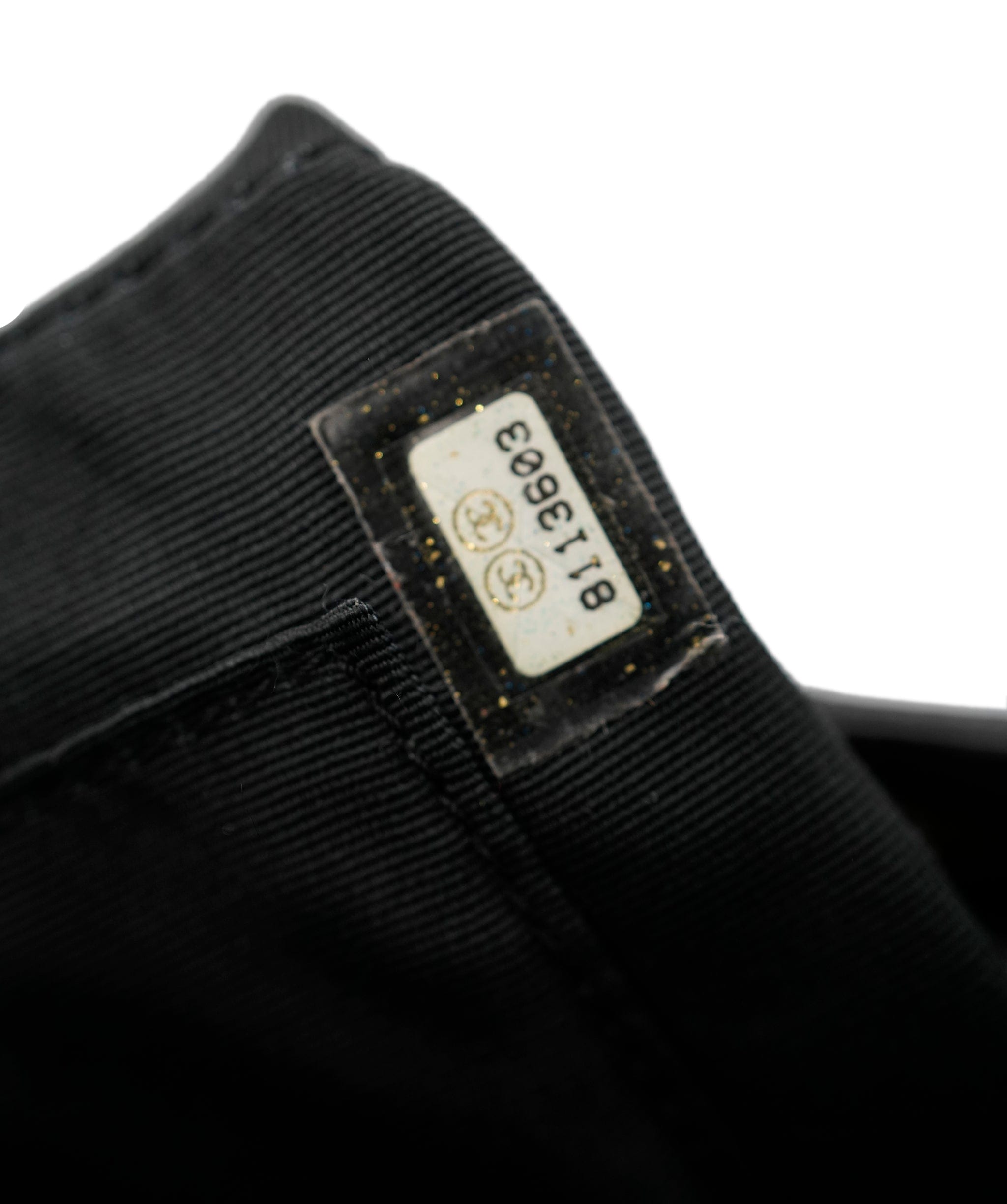 Chanel CHANEL VINTAGE PST CHAIN SHOULDER BAG BLACK CAVIAR SKIN 90269945 DBXS3591