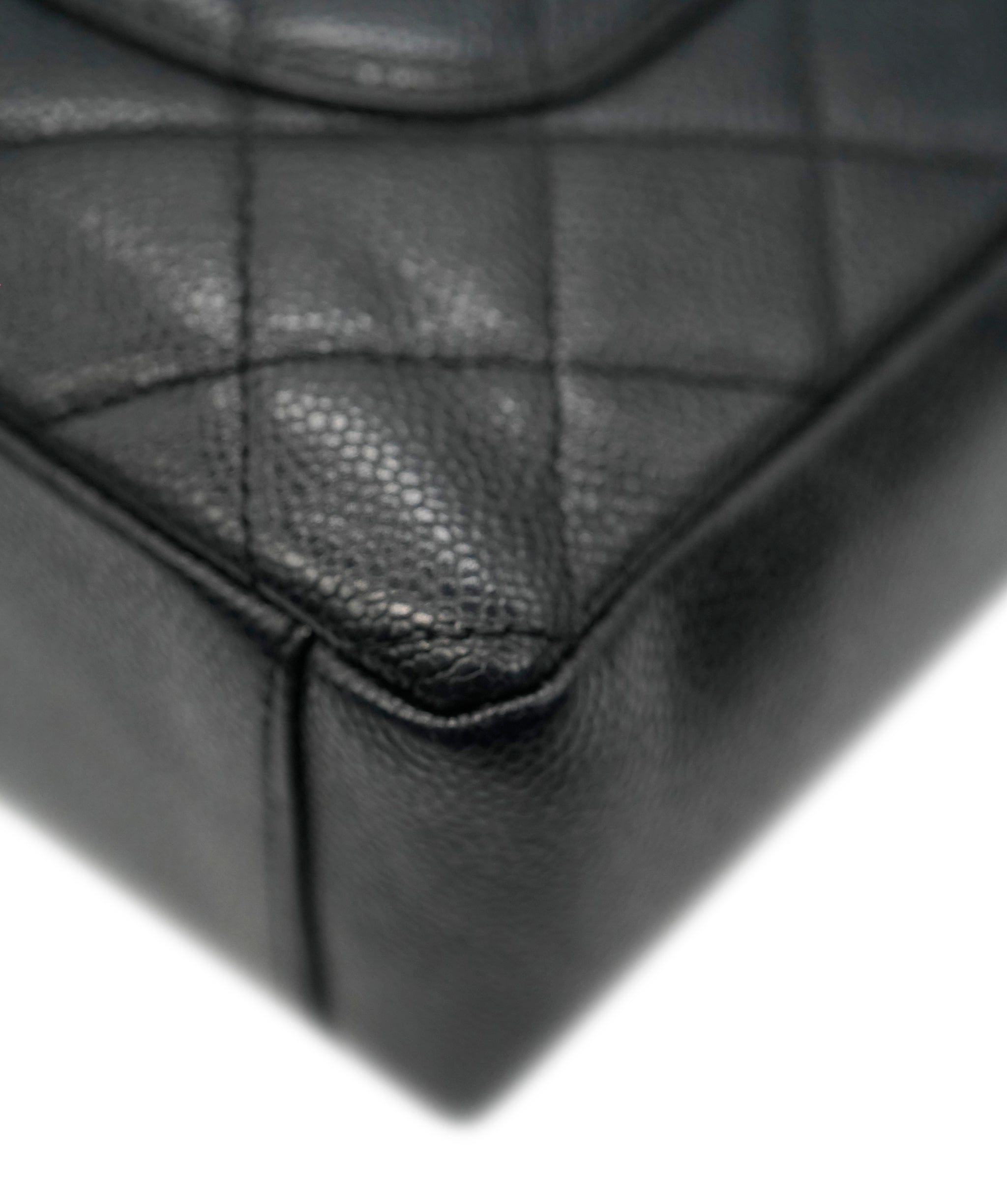 Chanel CHANEL VINTAGE PST CHAIN SHOULDER BAG BLACK CAVIAR SKIN 90269945 DBXS3591