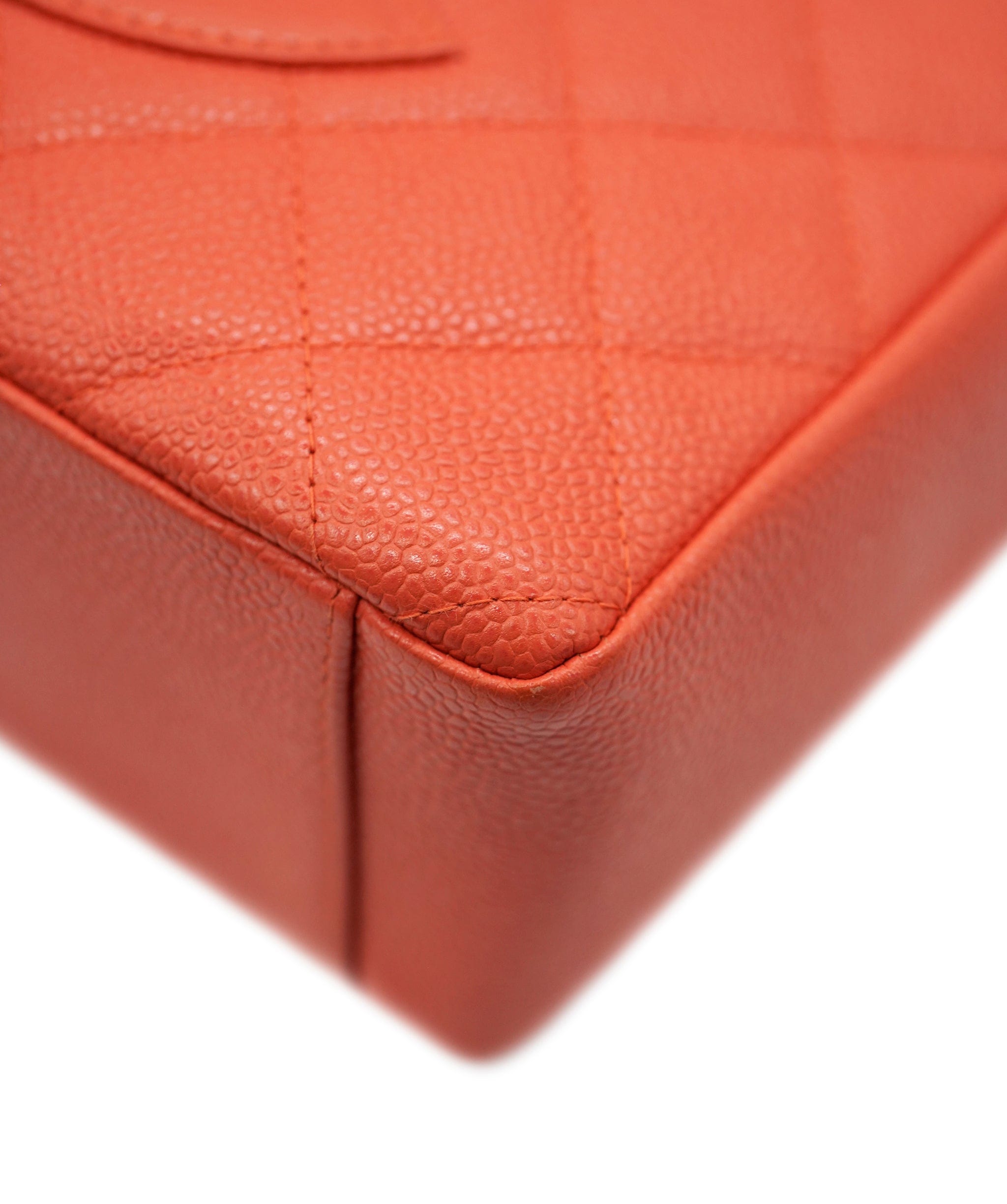 Chanel CHANEL VINTAGE PST CHAIN TOTE BAG PINK CAVIAR SKIN 90268195 DBXS3592