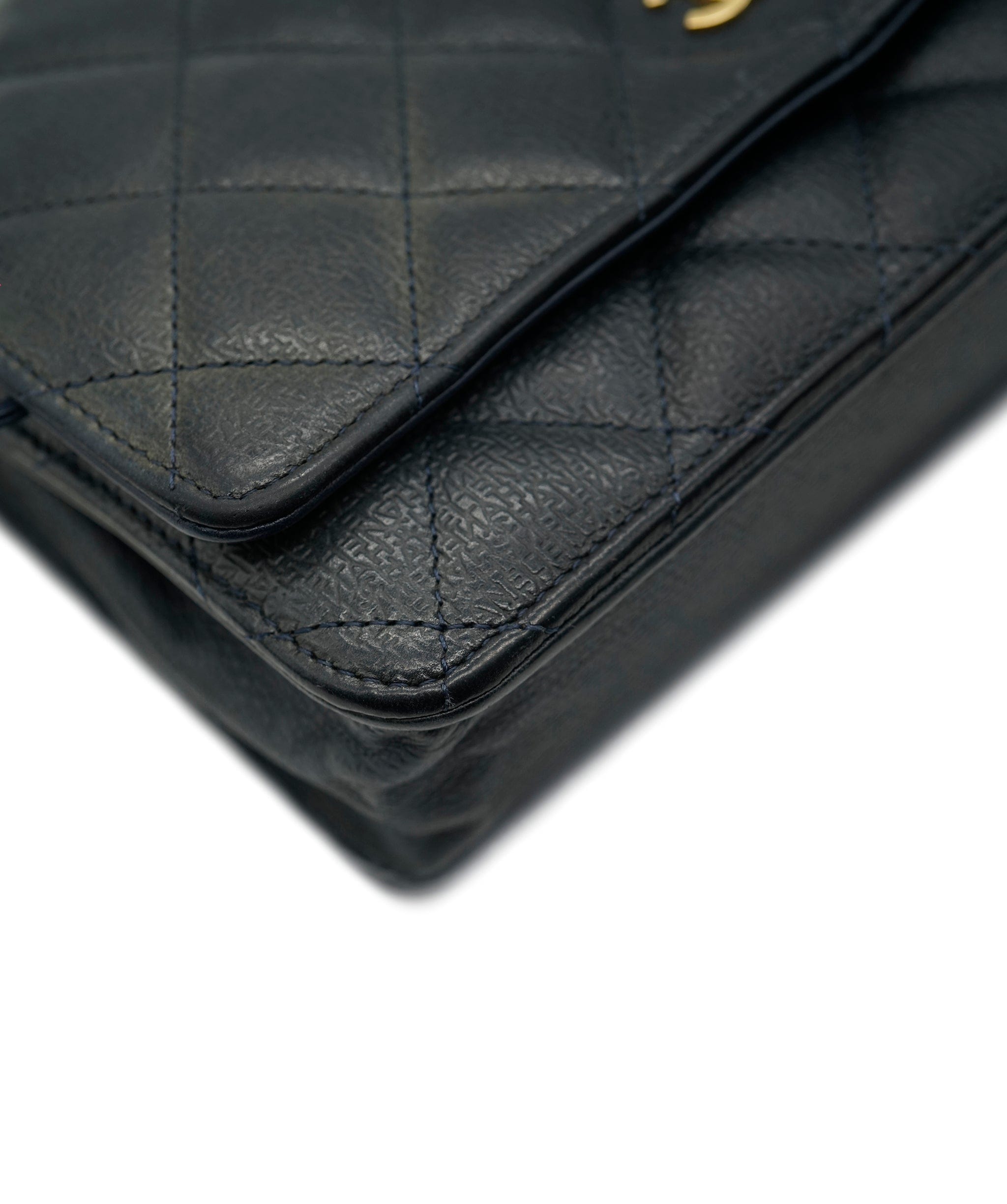 Chanel Chanel Wallet On Chain With Embossed CHANEL Logo GHW ALC2609