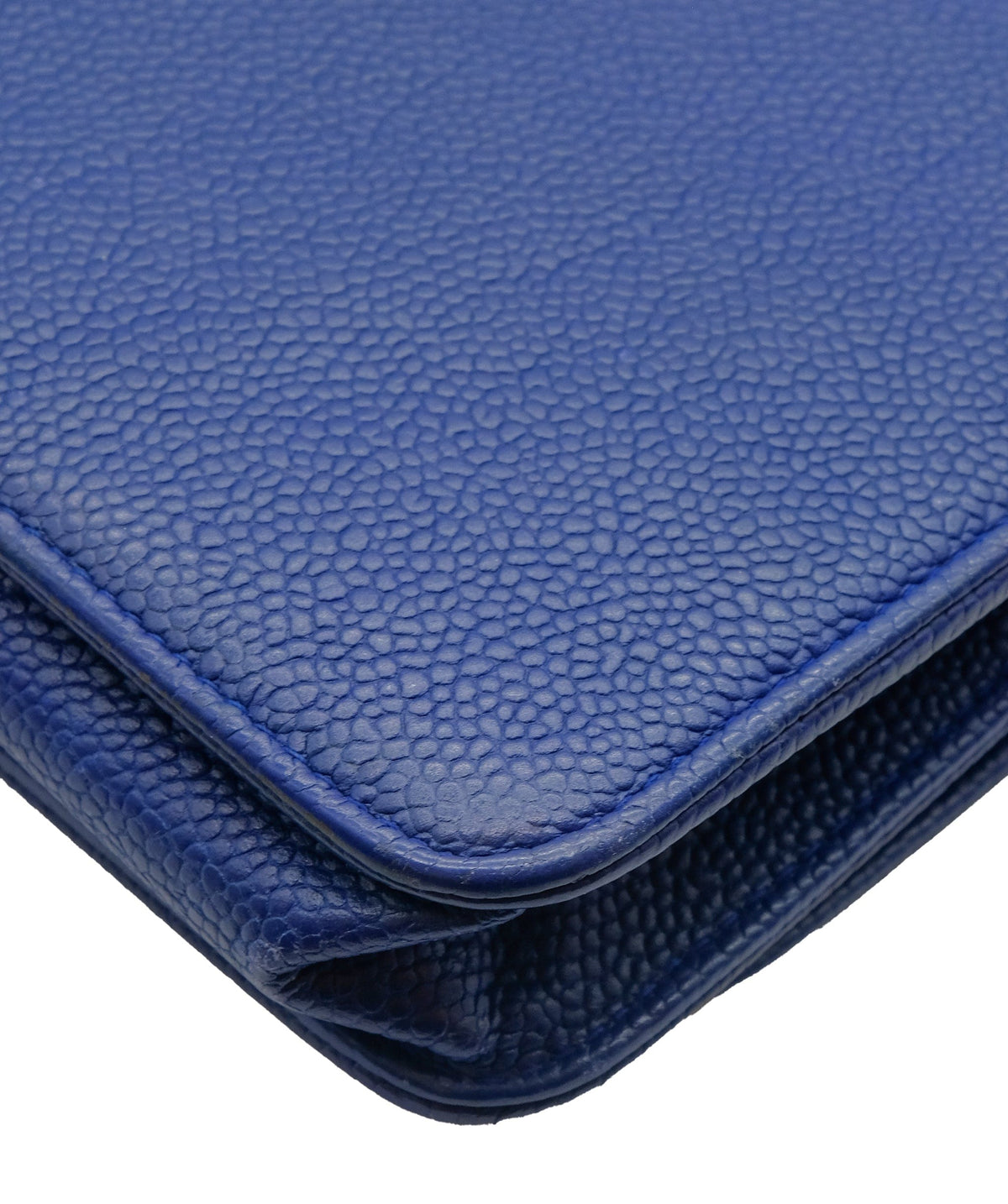 Chanel Chanel WOC Blue Caviar Leather ASC5300