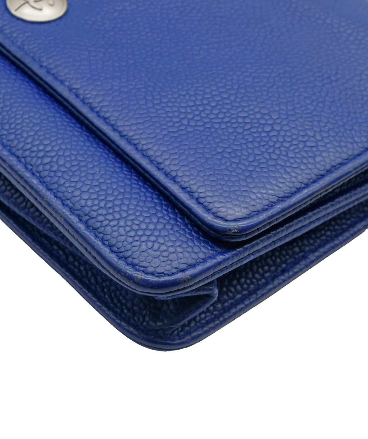 Chanel Chanel WOC Blue Caviar Leather ASC5300