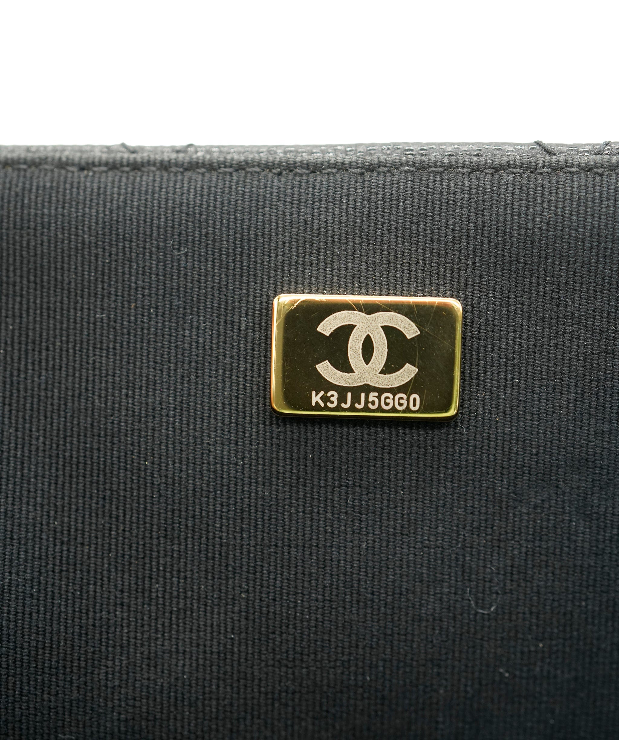 Chanel Chanel XXL Black Caviar Classic Travel Flap Bag Gold 24K CC Handbag Airline ALC2620