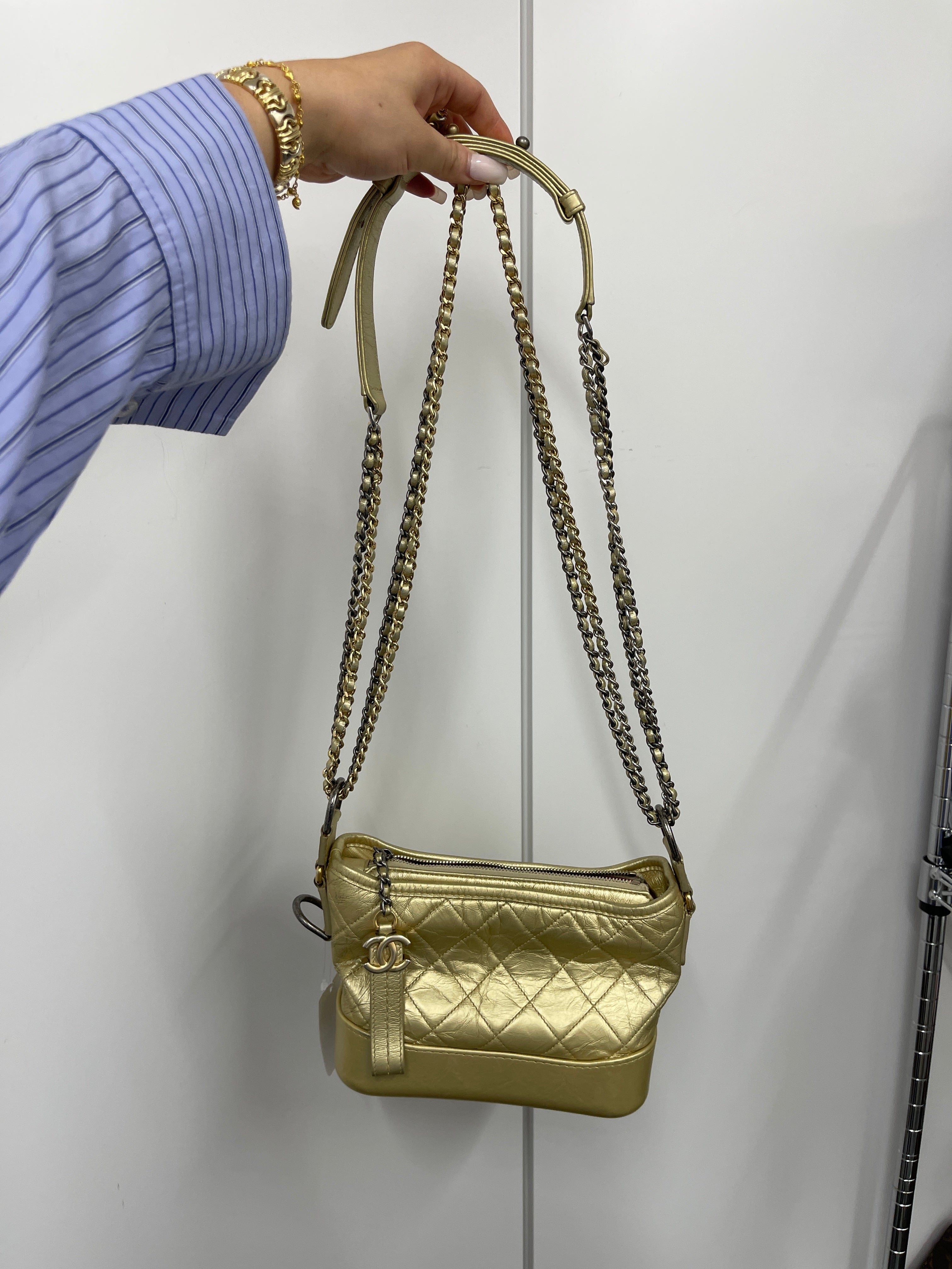 Chanel Gabrielle Small Chain Shoulder Bag - AJC0607
