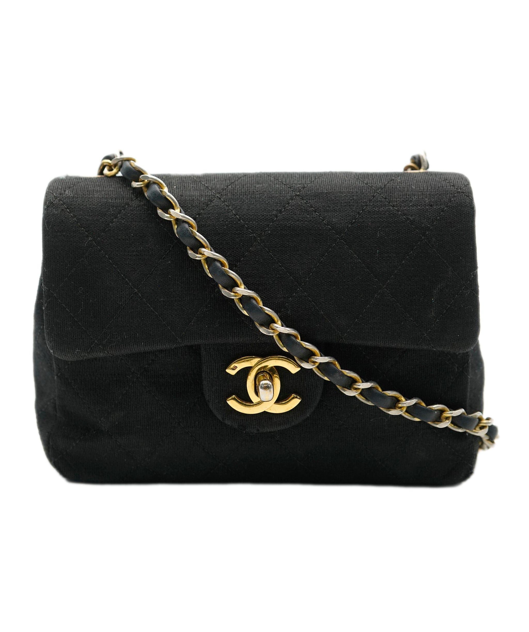 Chanel Sac Chanel Timeless Mini Jersey ghw ALC1201