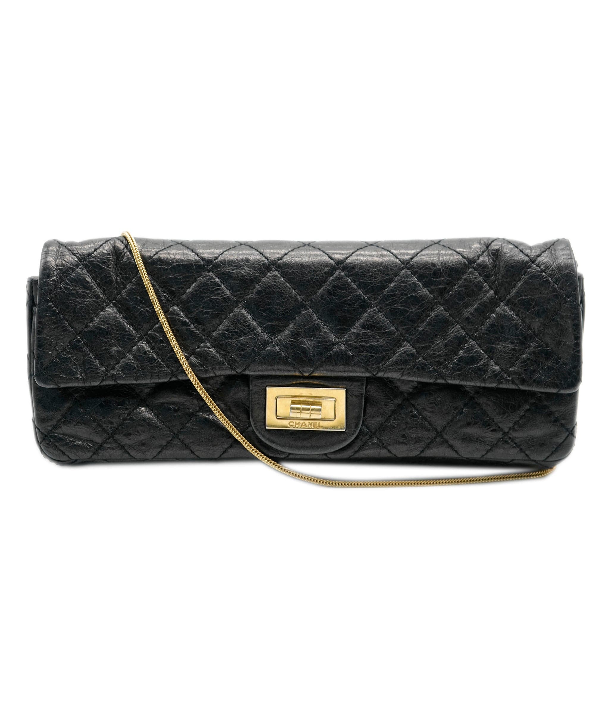 Chanel Vintage Chanel Black Long Timeless GHW ALC0578