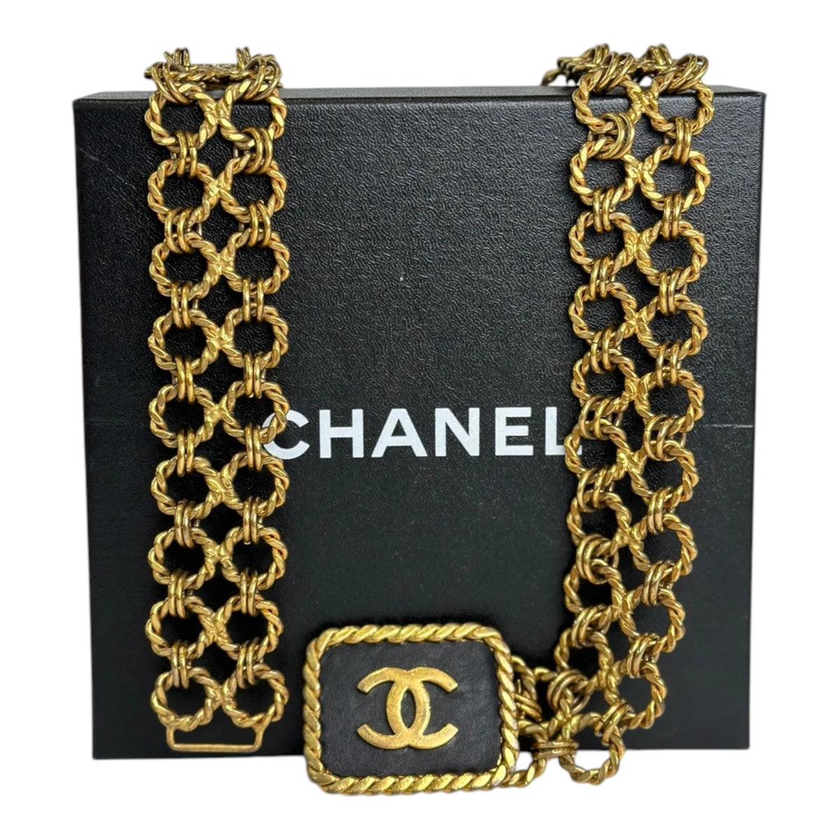 Chanel Chanel Vintage Gold Chain Belt