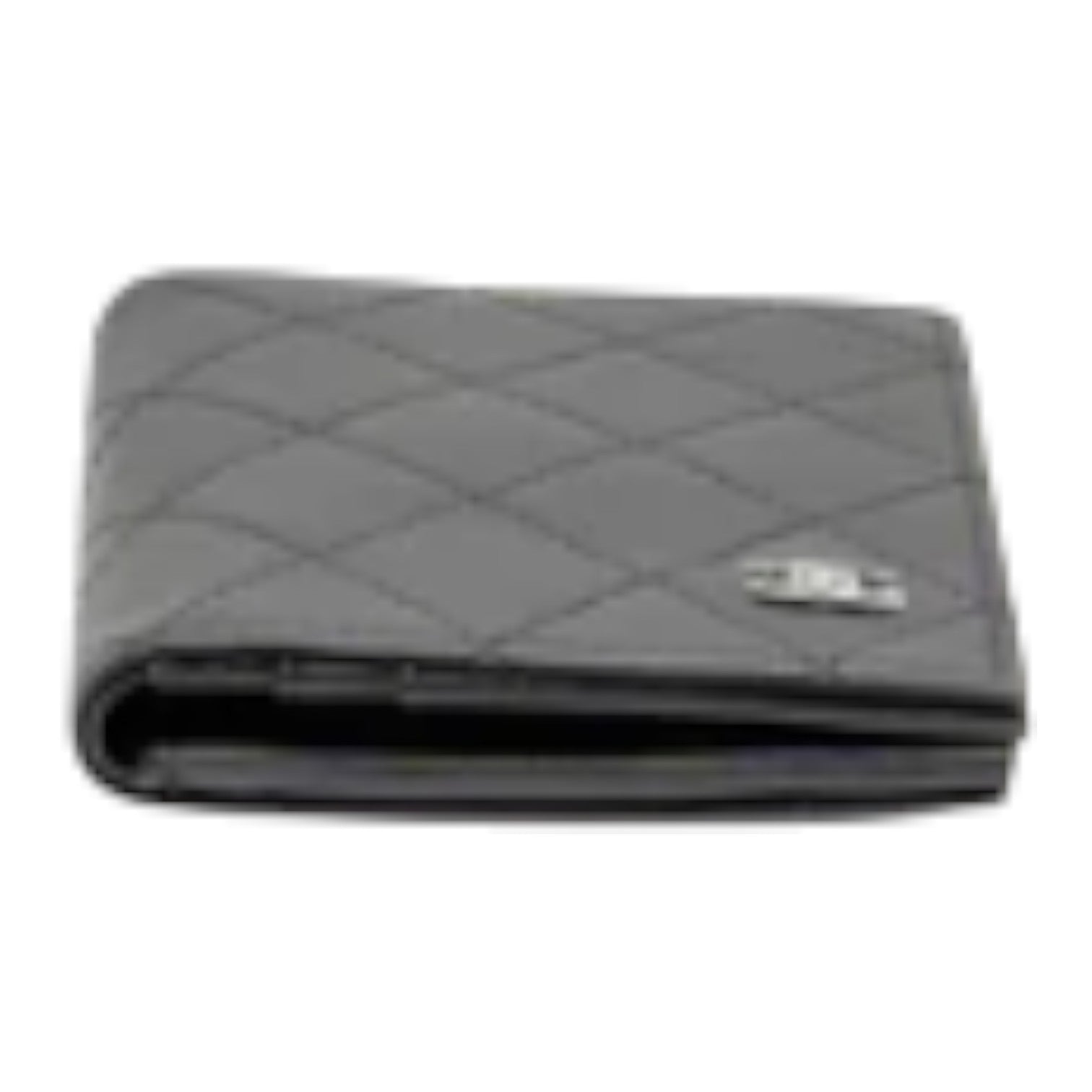 Chanel Chanel Quilted CC Card Holder Calfskin Black With Black Hardware (Microchip) - GIFTABLE