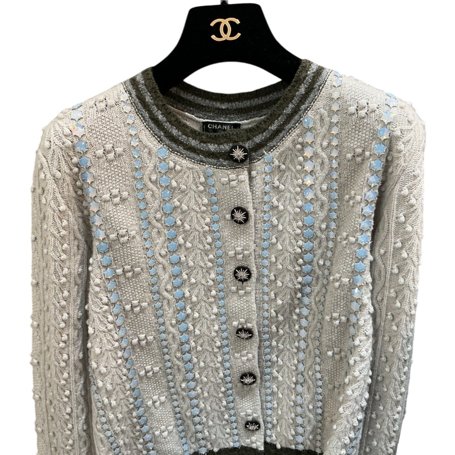 Chanel Chanel Cashmere Cardigan #40