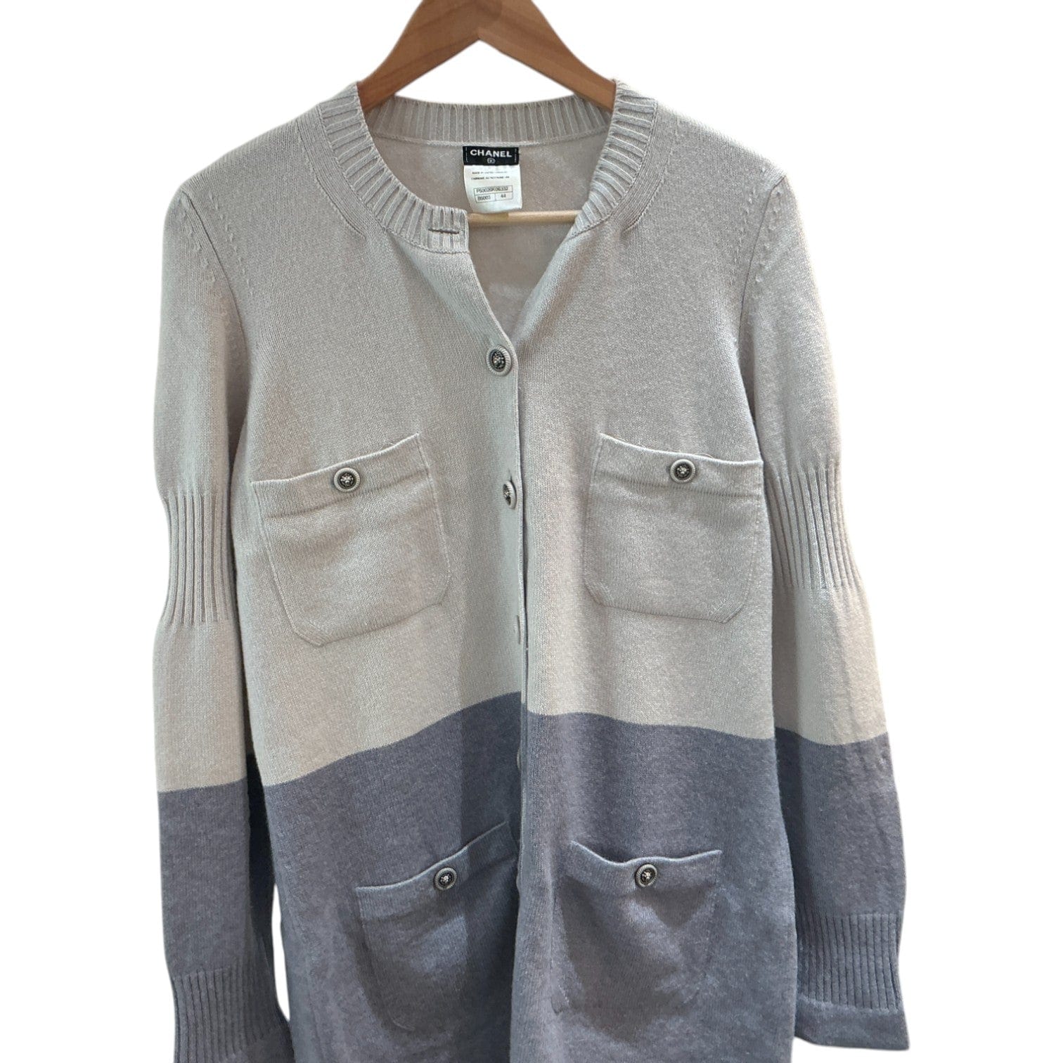 Chanel Chanel Cashmere Cardigan 44