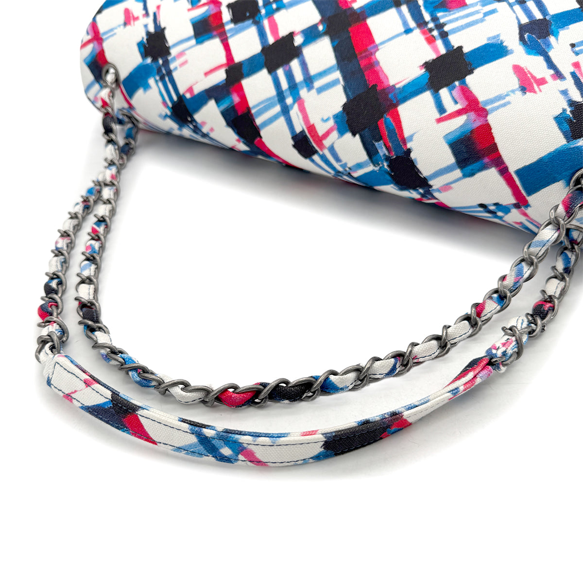 Chanel CHANEL AIRLINE CHAIN SHOULDER BAG MULTICOLOR CANVAS 90269621