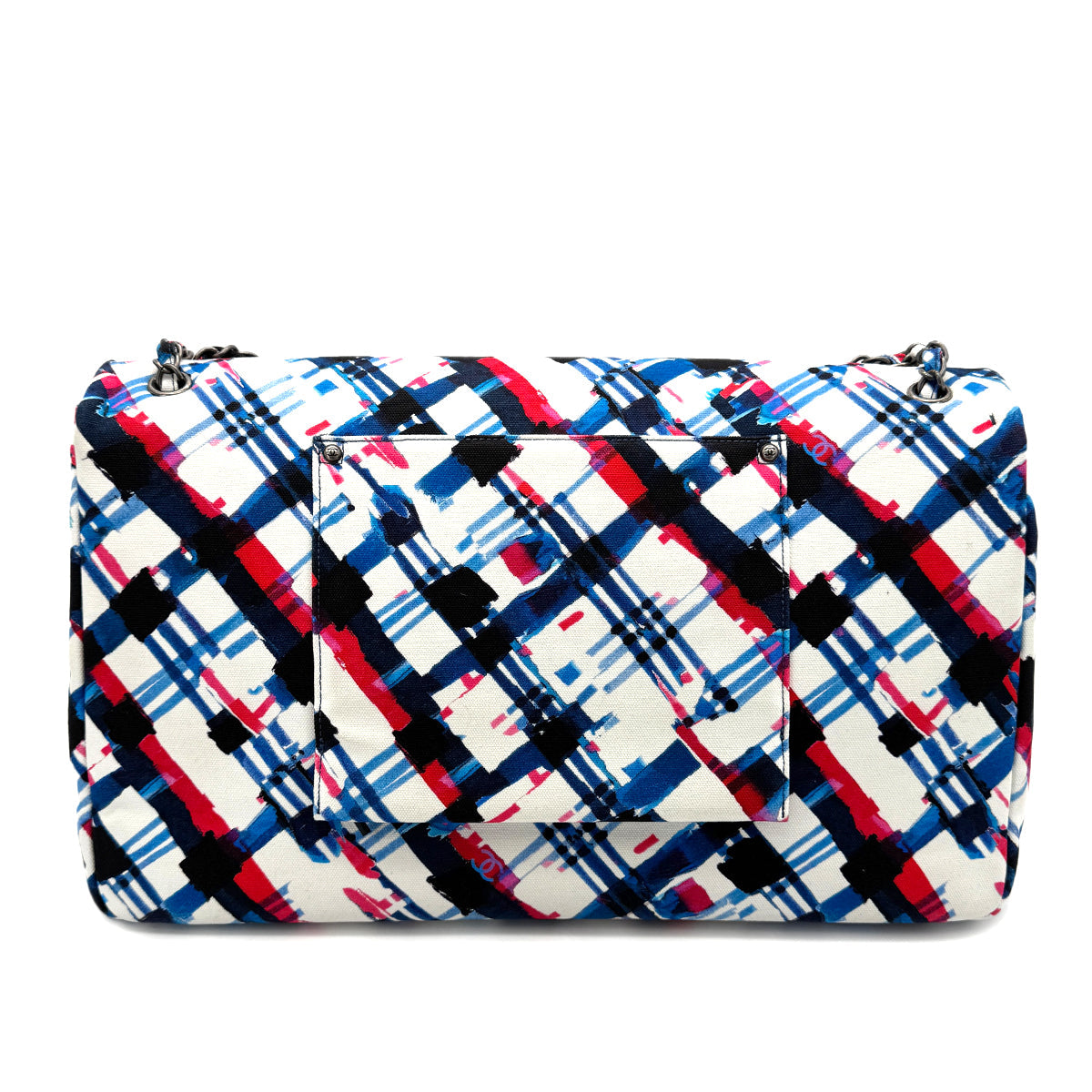 Chanel CHANEL AIRLINE CHAIN SHOULDER BAG MULTICOLOR CANVAS 90269621