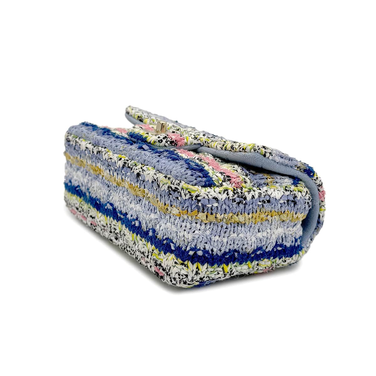 Chanel CHANEL CHAIN SHOULDER BAG MULTICOLOR TWEED 90272956