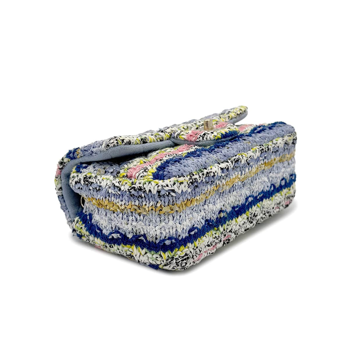 Chanel CHANEL CHAIN SHOULDER BAG MULTICOLOR TWEED 90272956